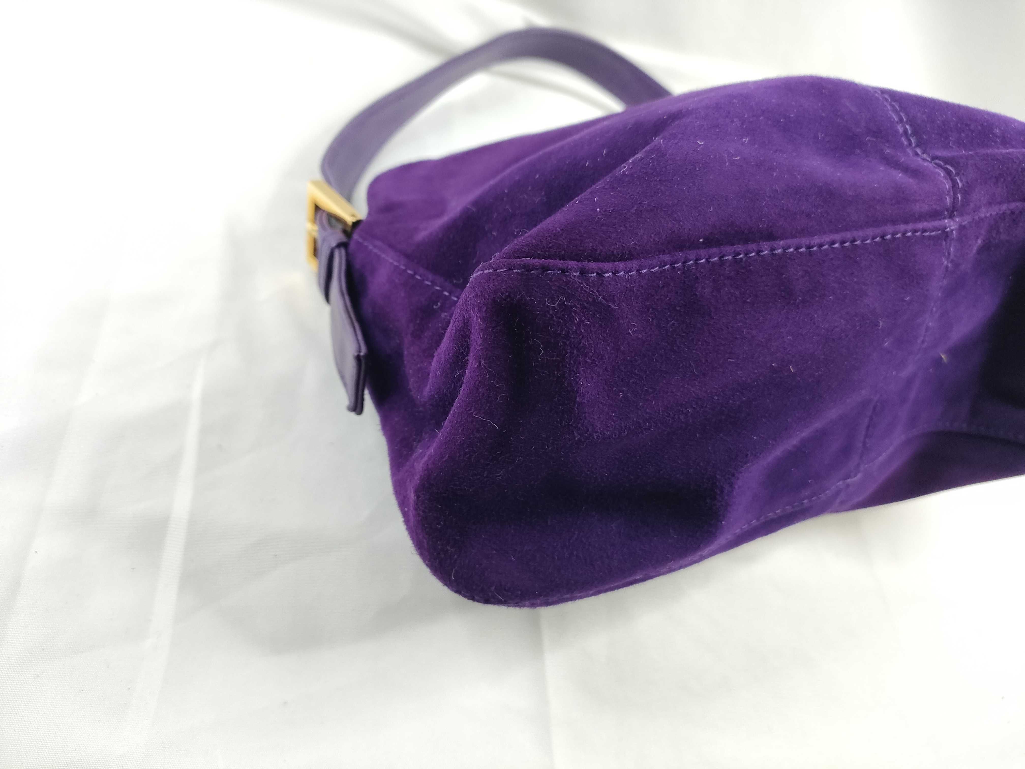 Mamma Fendi Suede Mamma Bucket Shoulder Bag 20725 Shoulder Bag — view 3