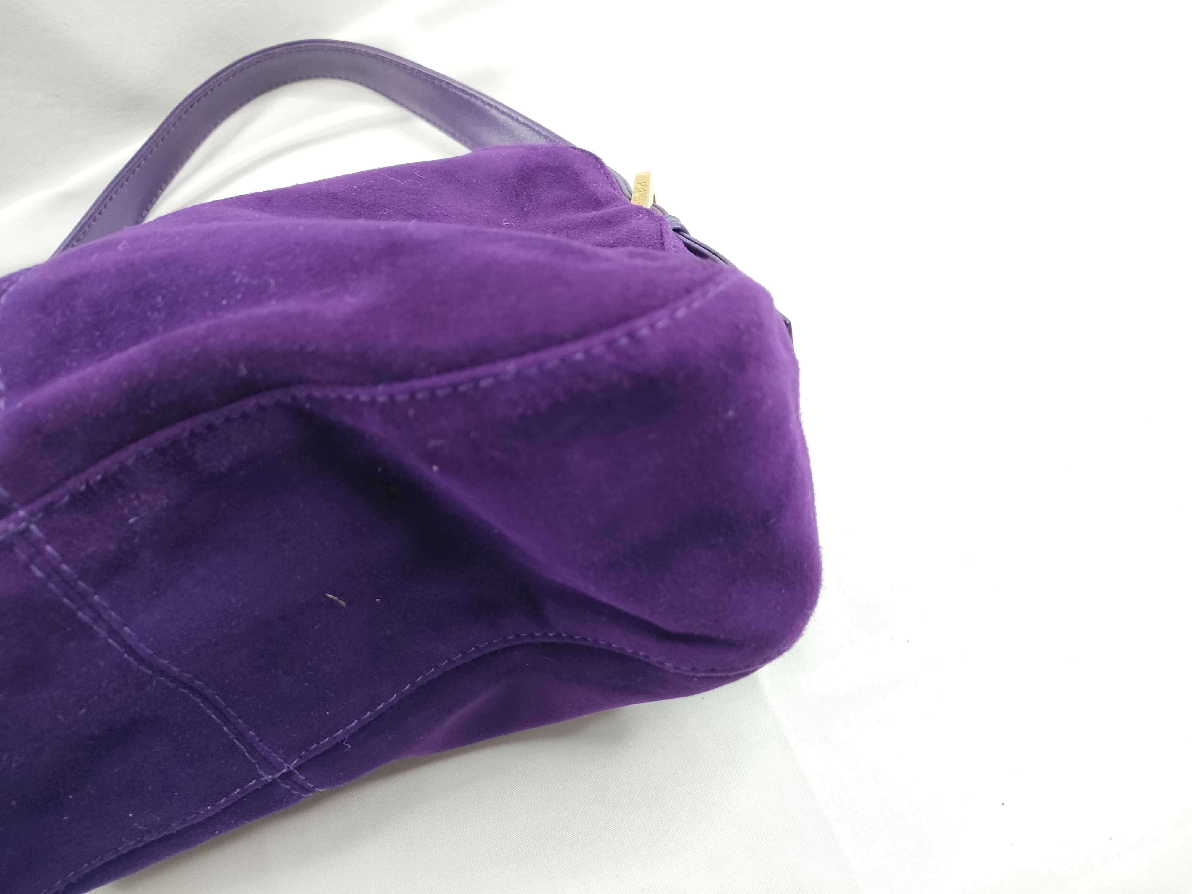 Mamma Fendi Suede Mamma Bucket Shoulder Bag 20725 Shoulder Bag — view 5