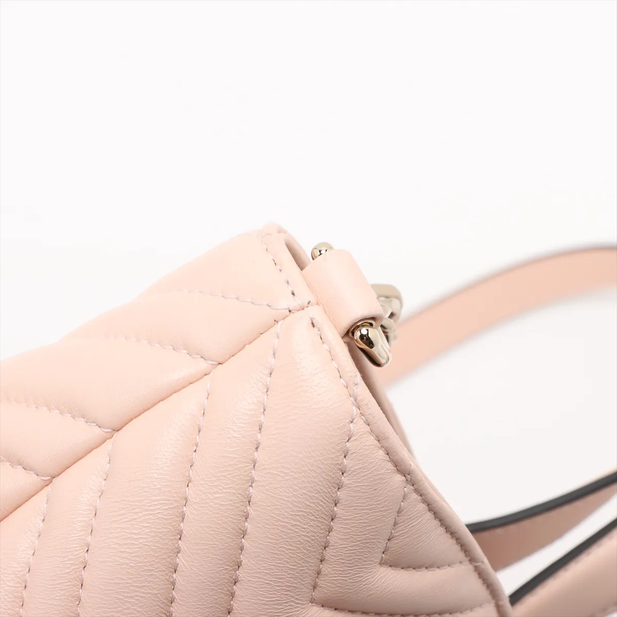 GG Marmont Leather 2WAY Handbag Beige 847387 — view 11