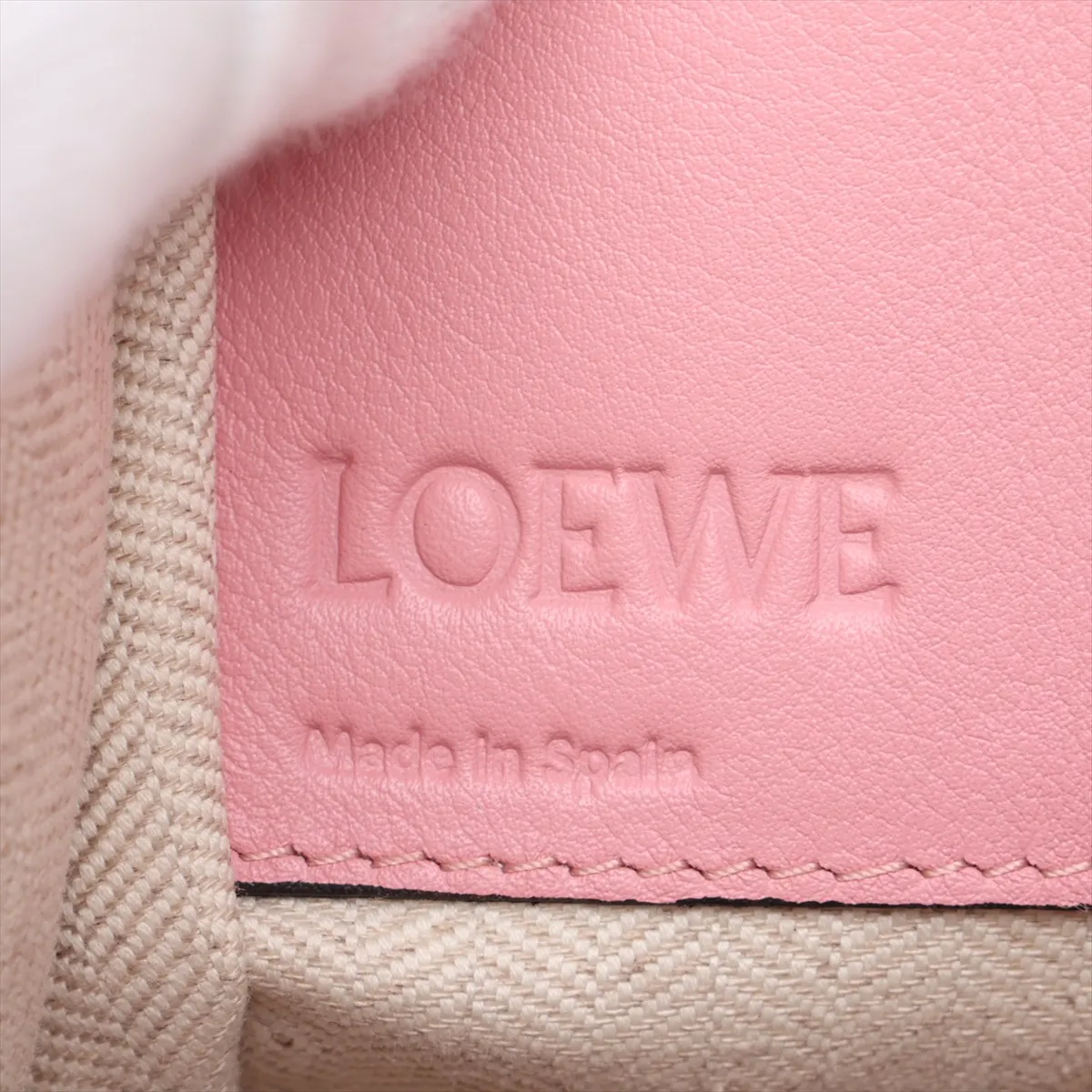 Hammock Small Leather Handbag Pink x Brown — view 11