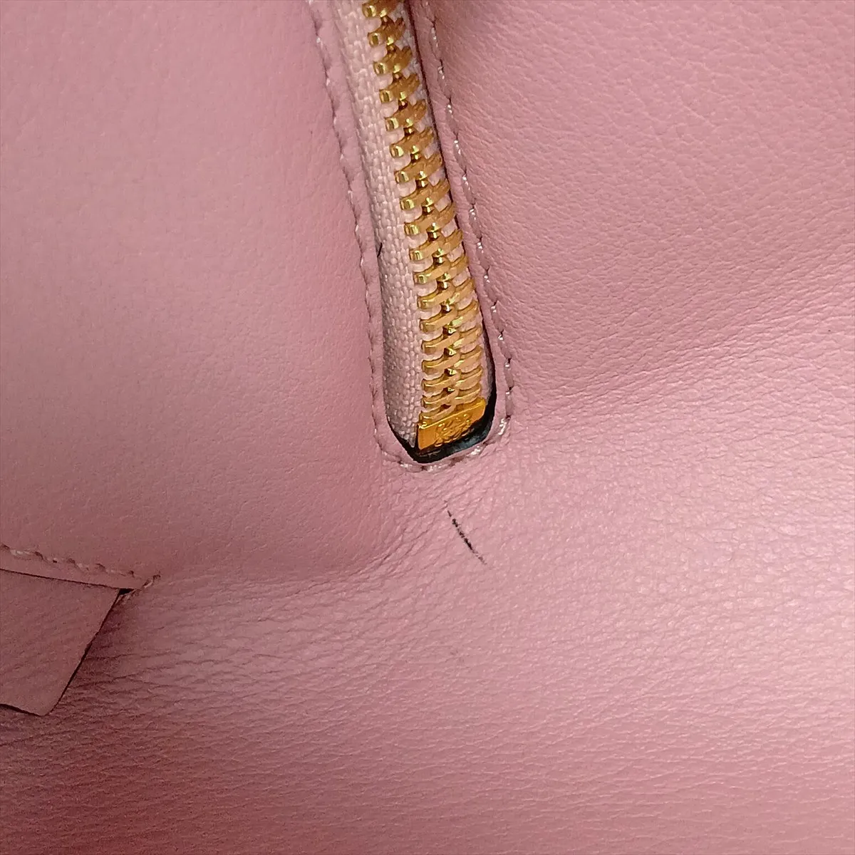 Hammock Small Leather Handbag Pink x Brown — view 12