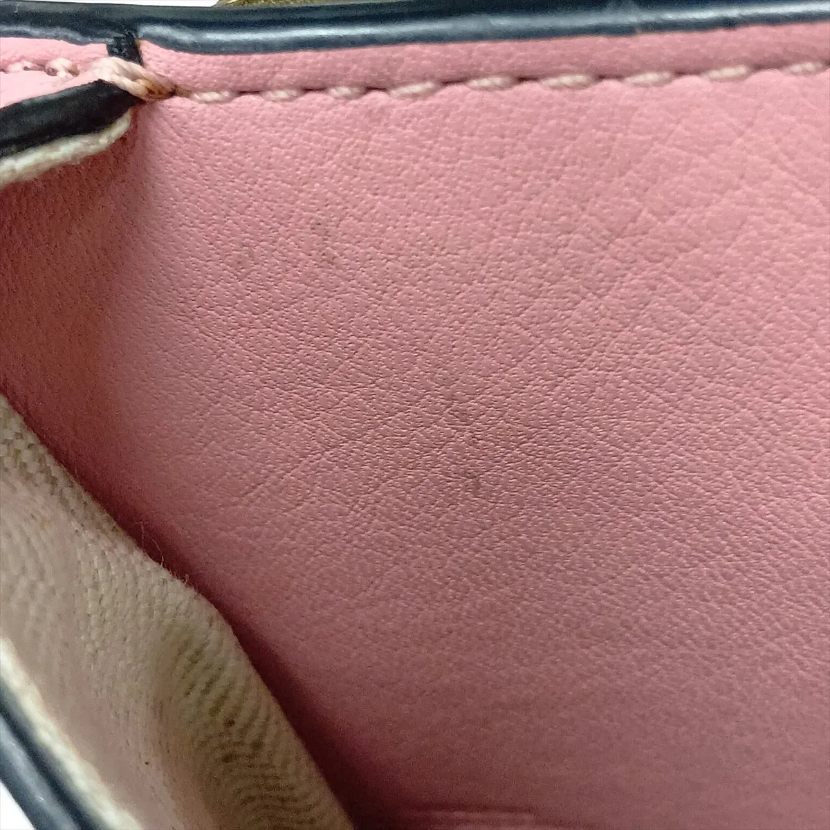 Hammock Small Leather Handbag Pink x Brown — view 14