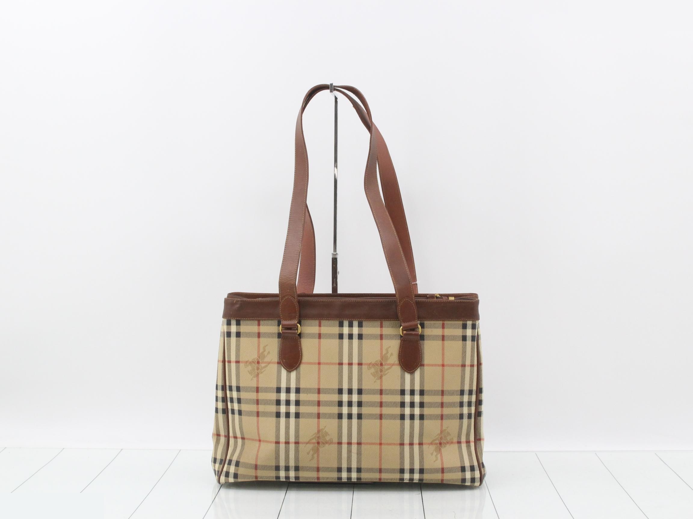 Nova Check Tote Bag — view 2