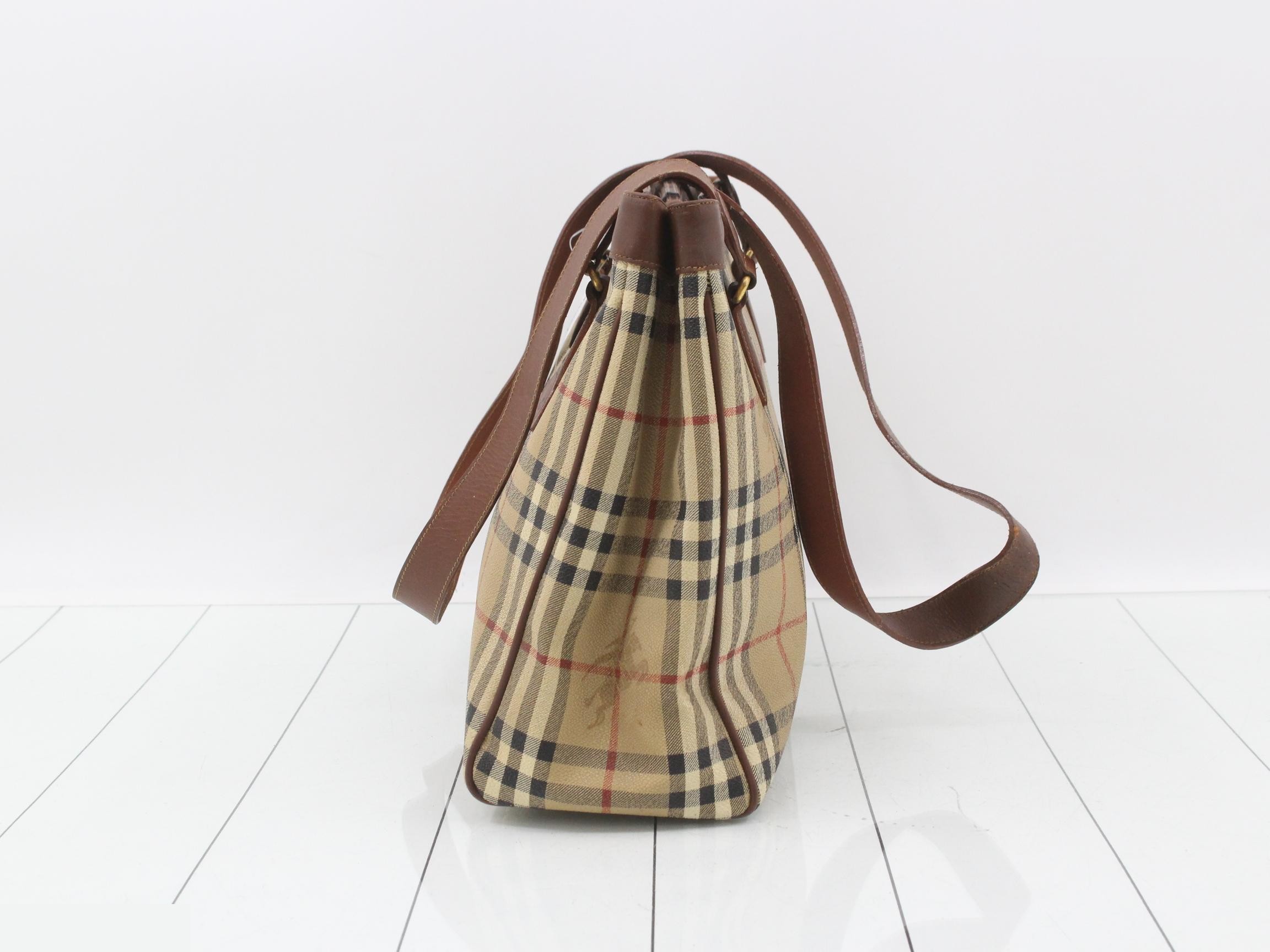 Nova Check Tote Bag — view 3