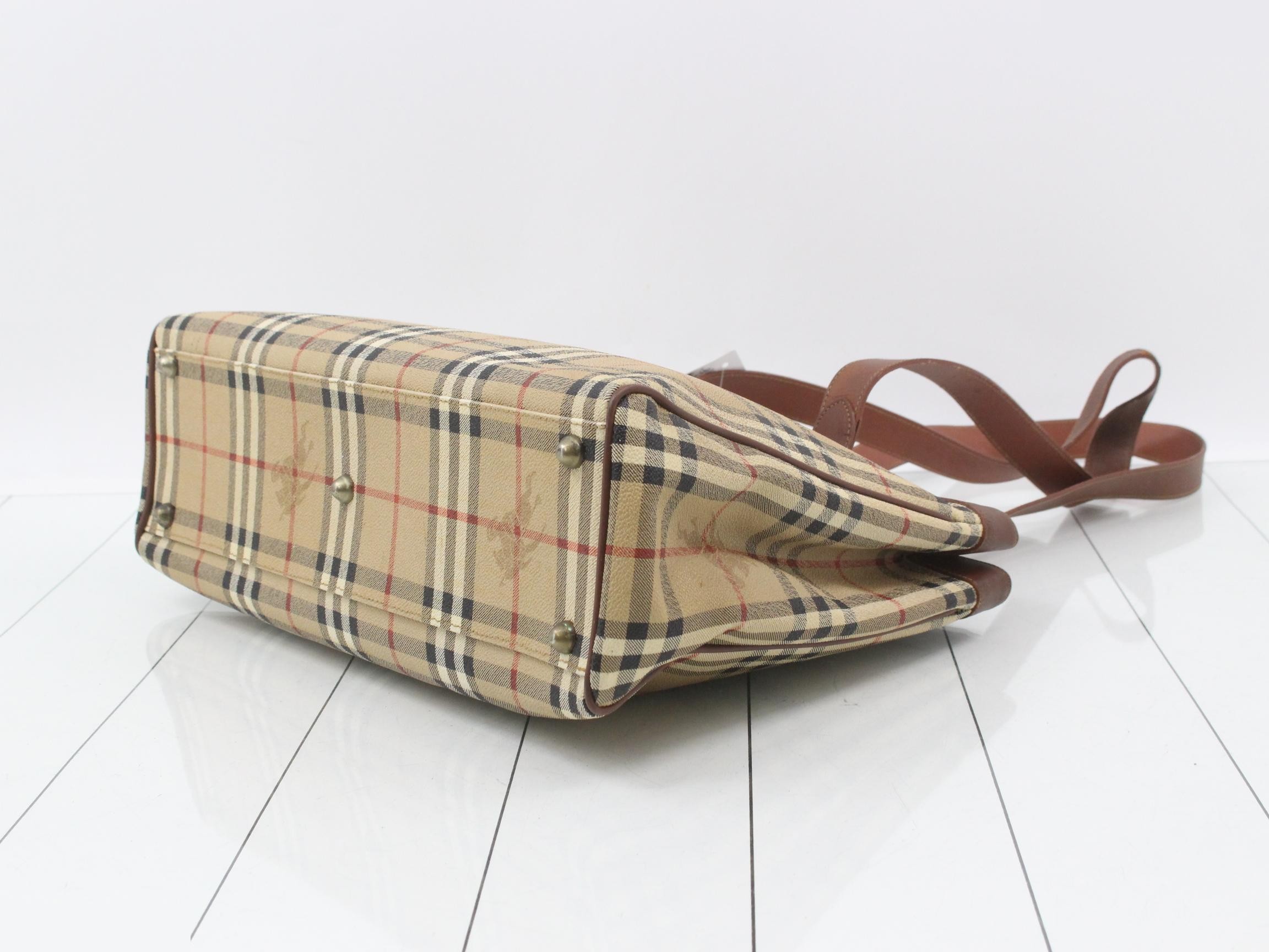 Nova Check Tote Bag — view 6