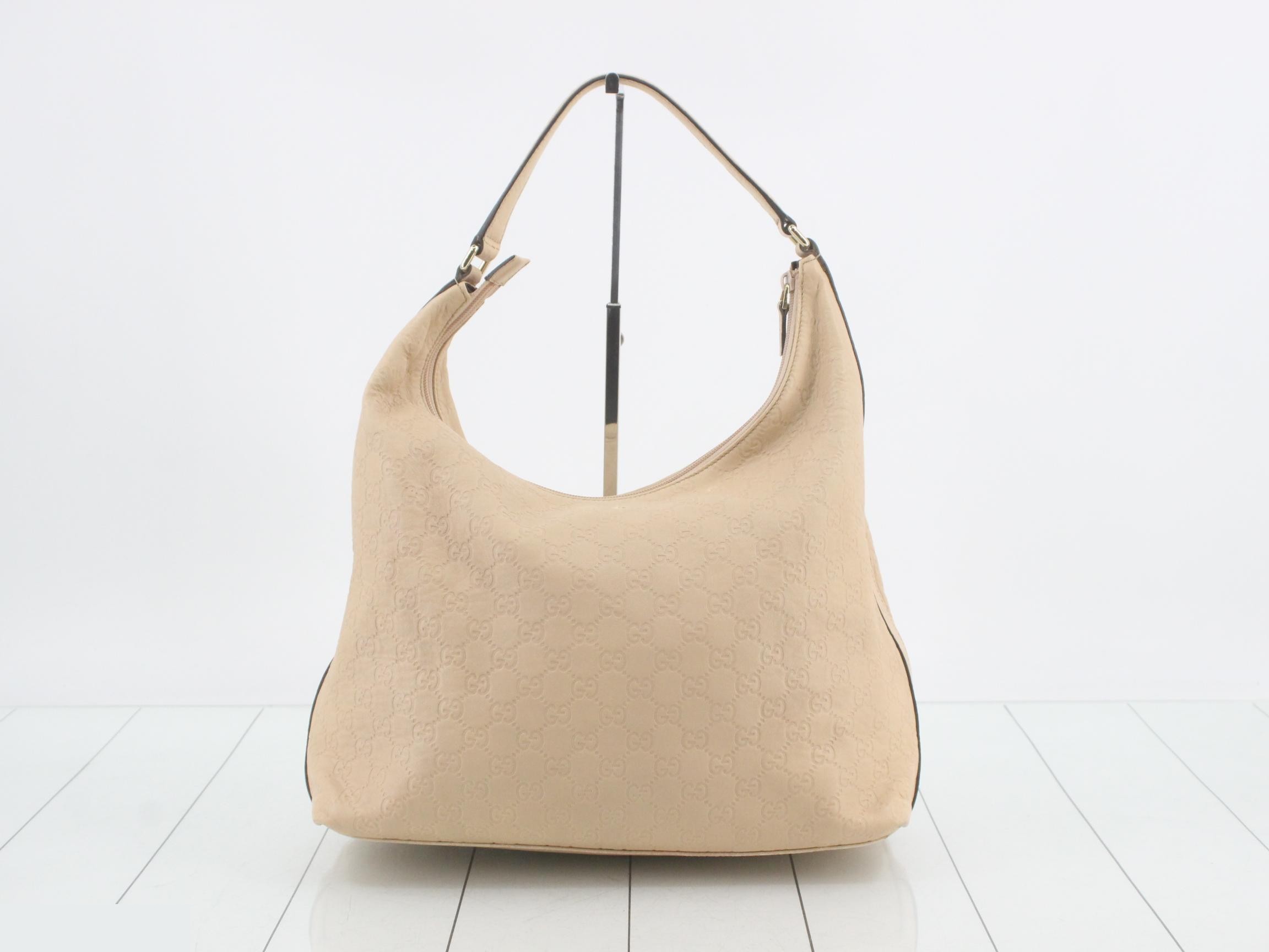 2-way Guccissima Hobo Leather One-Shoulder Bag — view 2