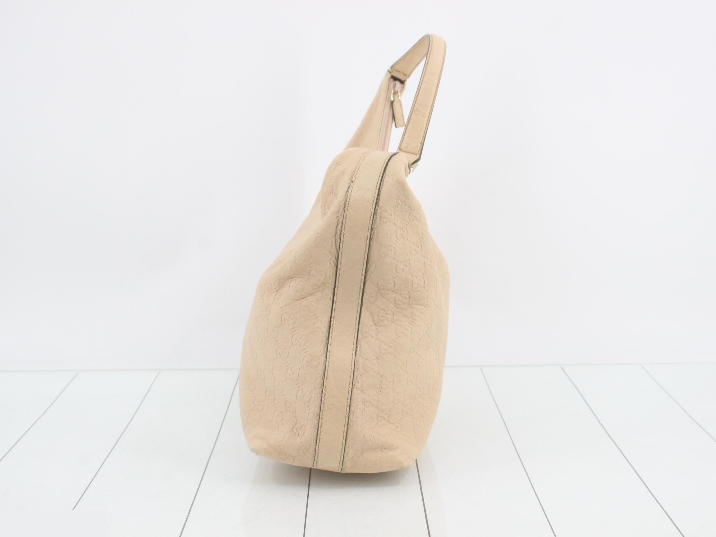 2-way Guccissima Hobo Leather One-Shoulder Bag — view 3