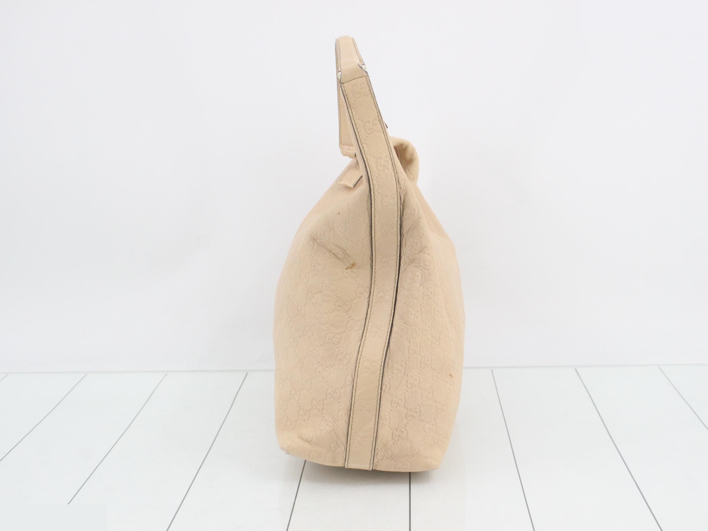 2-way Guccissima Hobo Leather One-Shoulder Bag — view 4