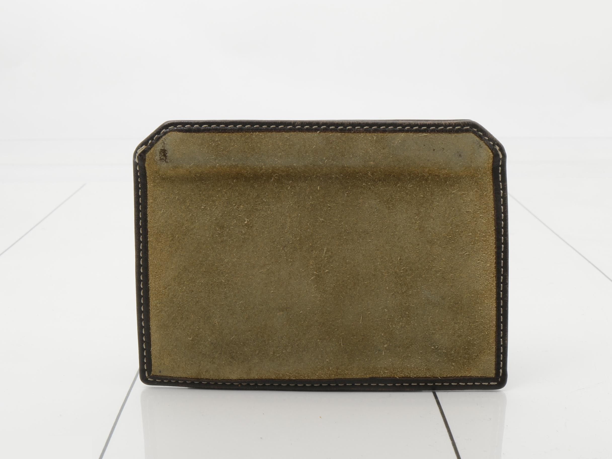 Suede coin case — view 2