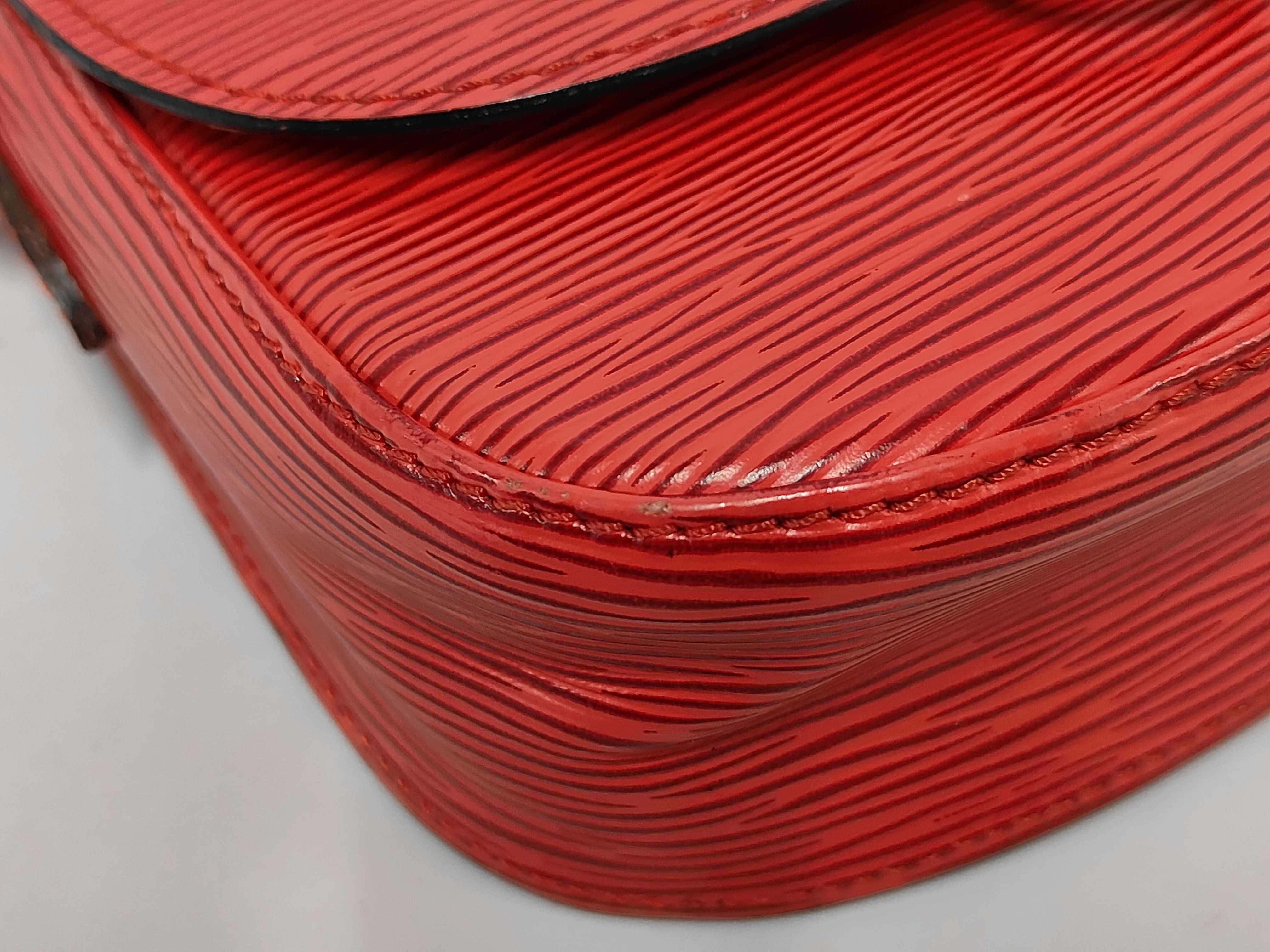 Epi Mini Saint Cloud Red Shoulder Bag — view 4