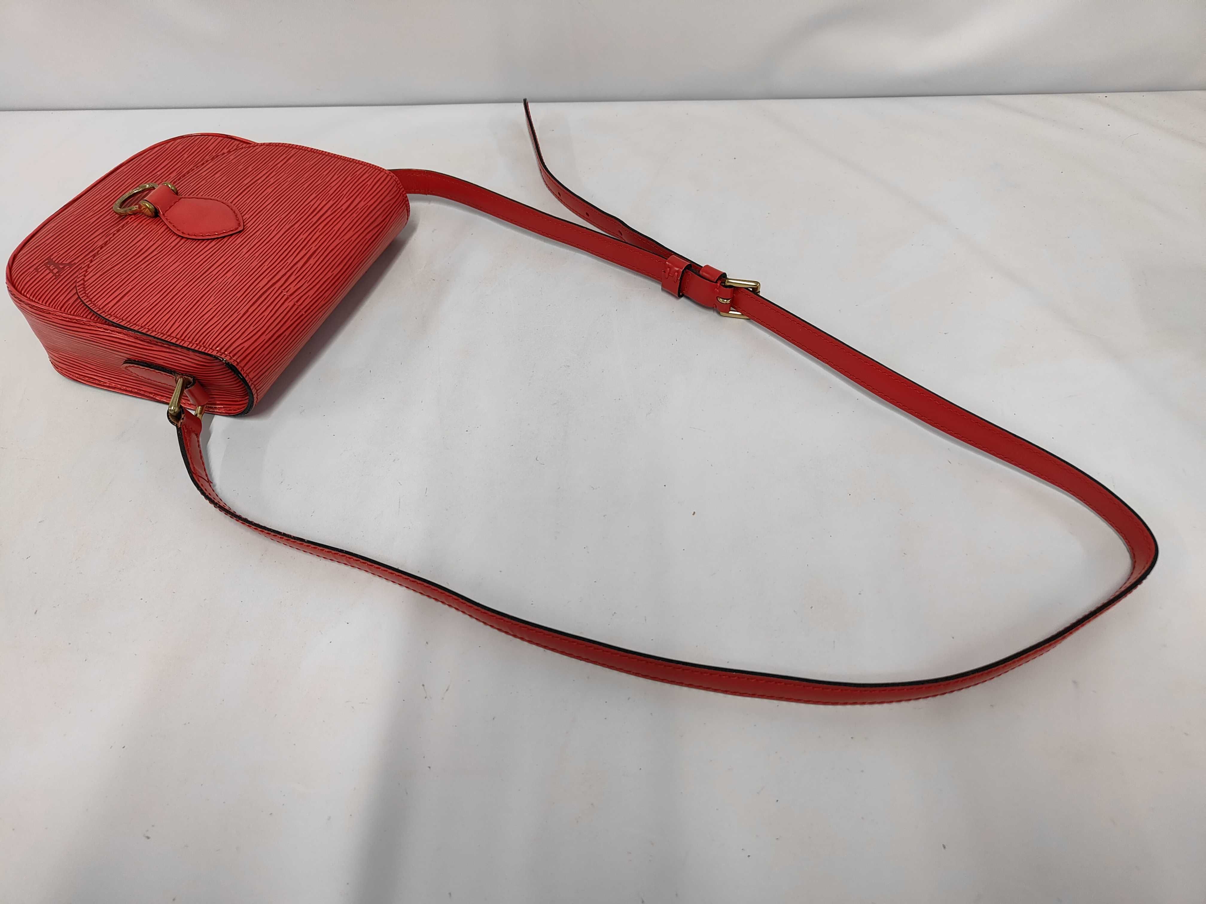 Epi Mini Saint Cloud Red Shoulder Bag — view 5