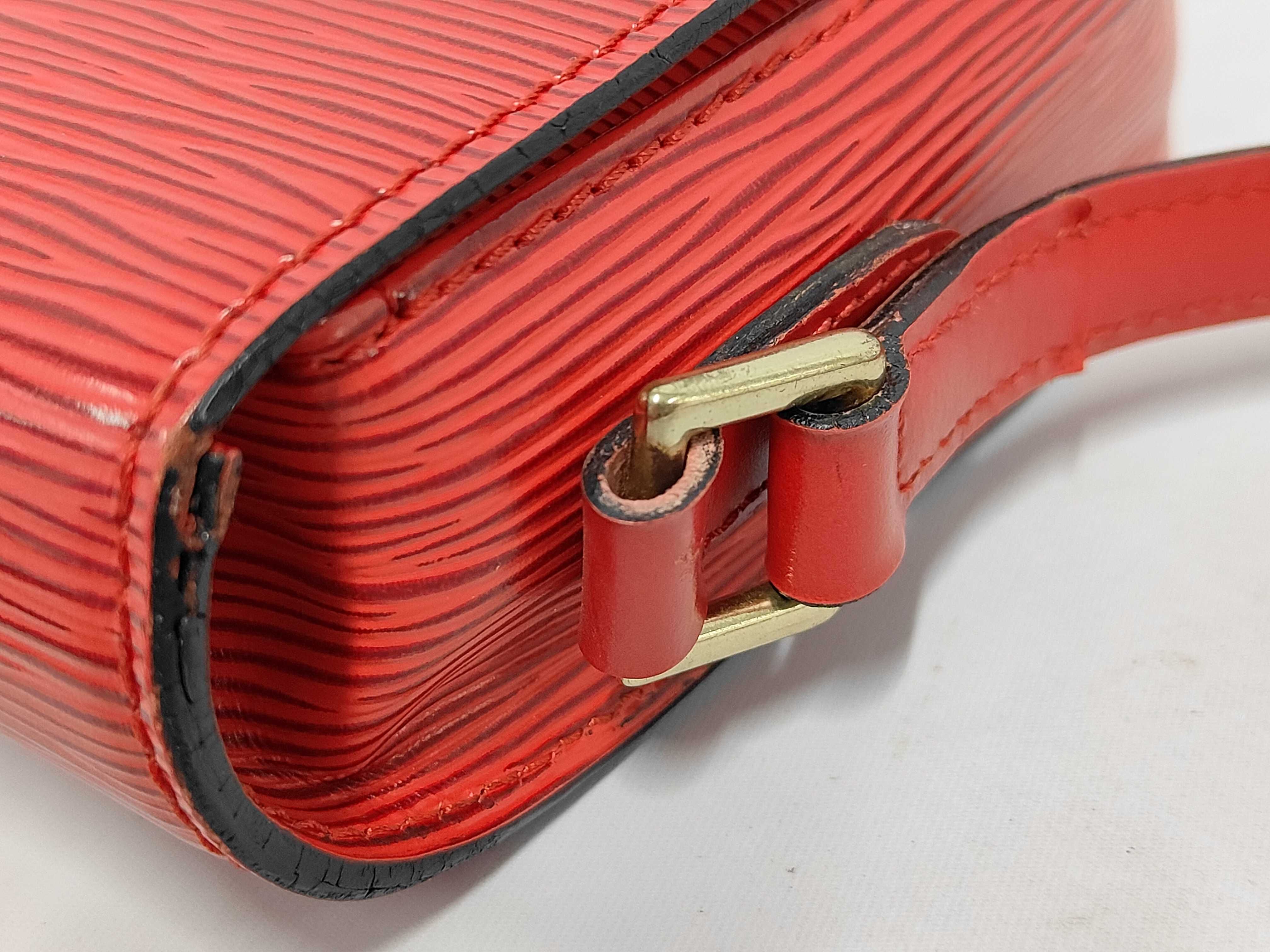 Epi Mini Saint Cloud Red Shoulder Bag — view 7