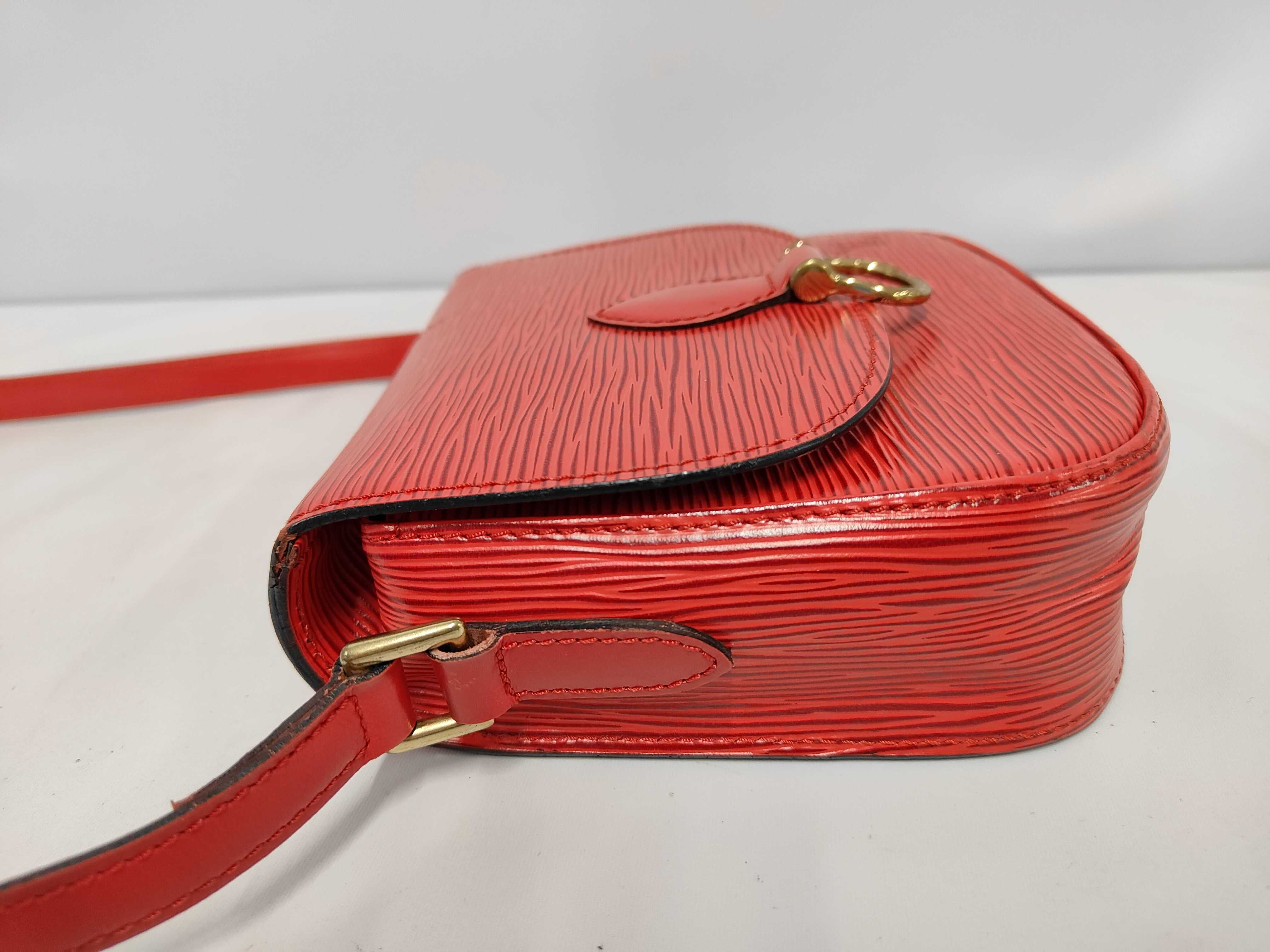 Epi Mini Saint Cloud Red Shoulder Bag — view 8