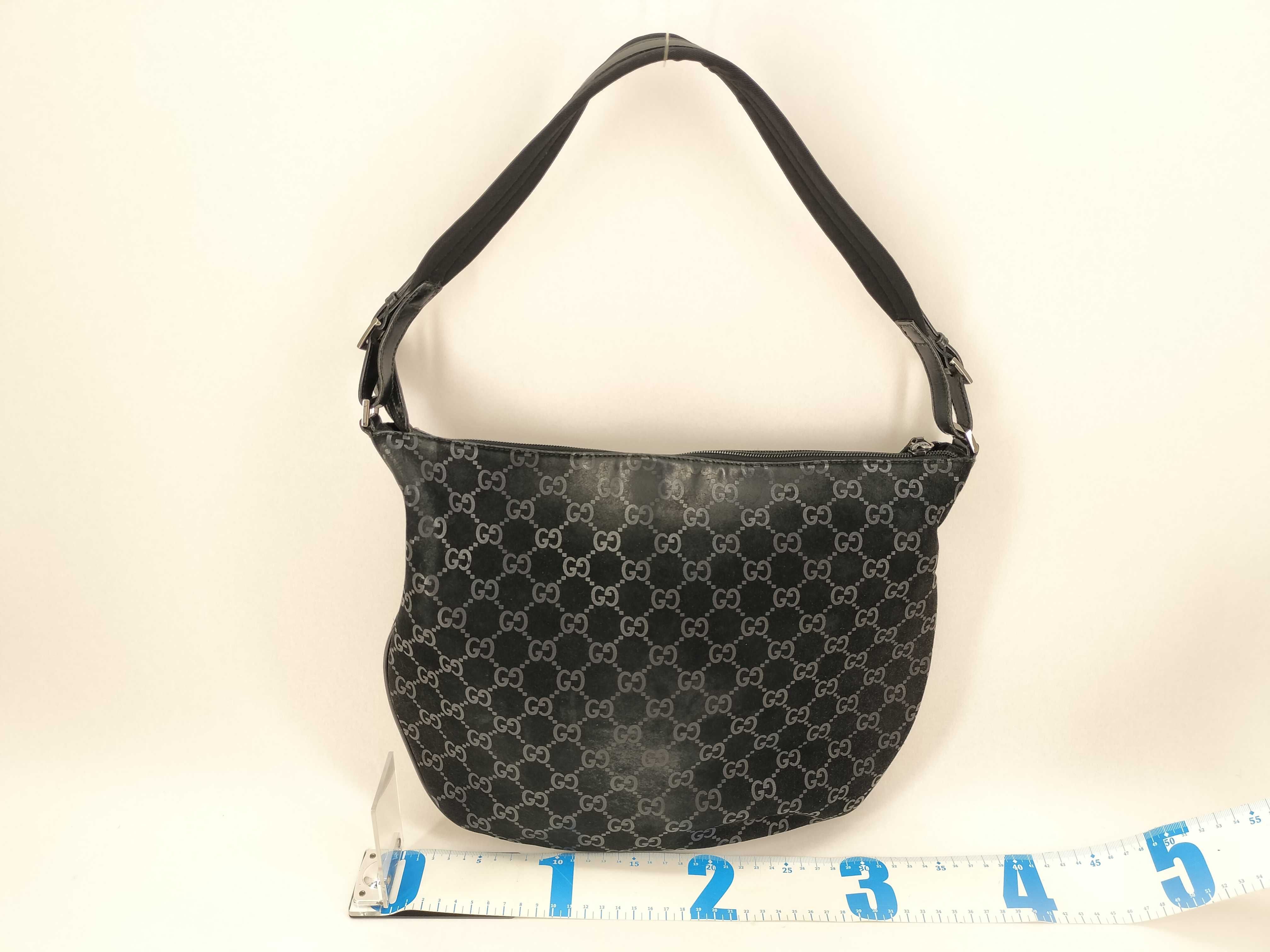 One-Shoulder Bag with GG Pattern — view 2