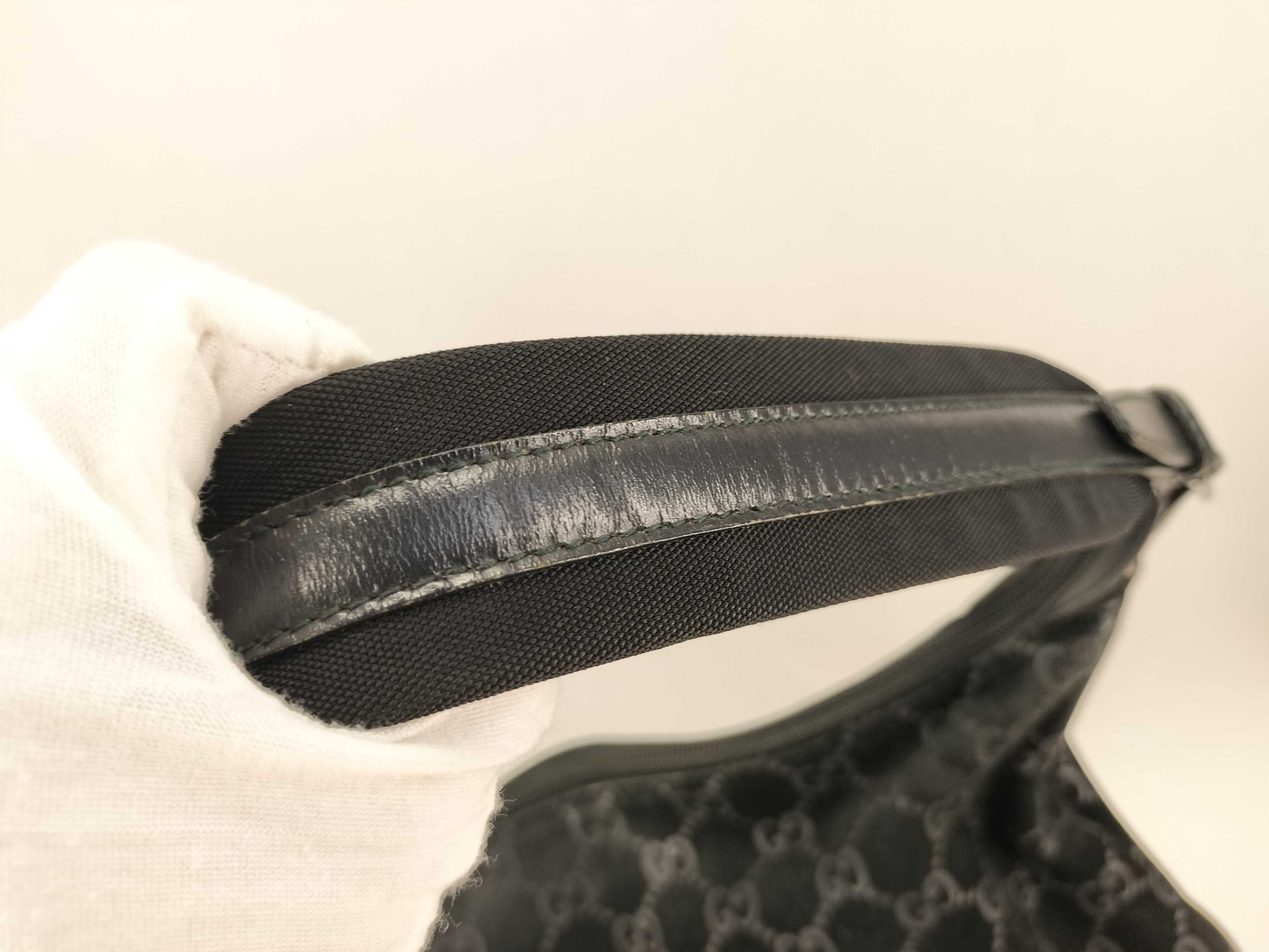 One-Shoulder Bag with GG Pattern — view 4