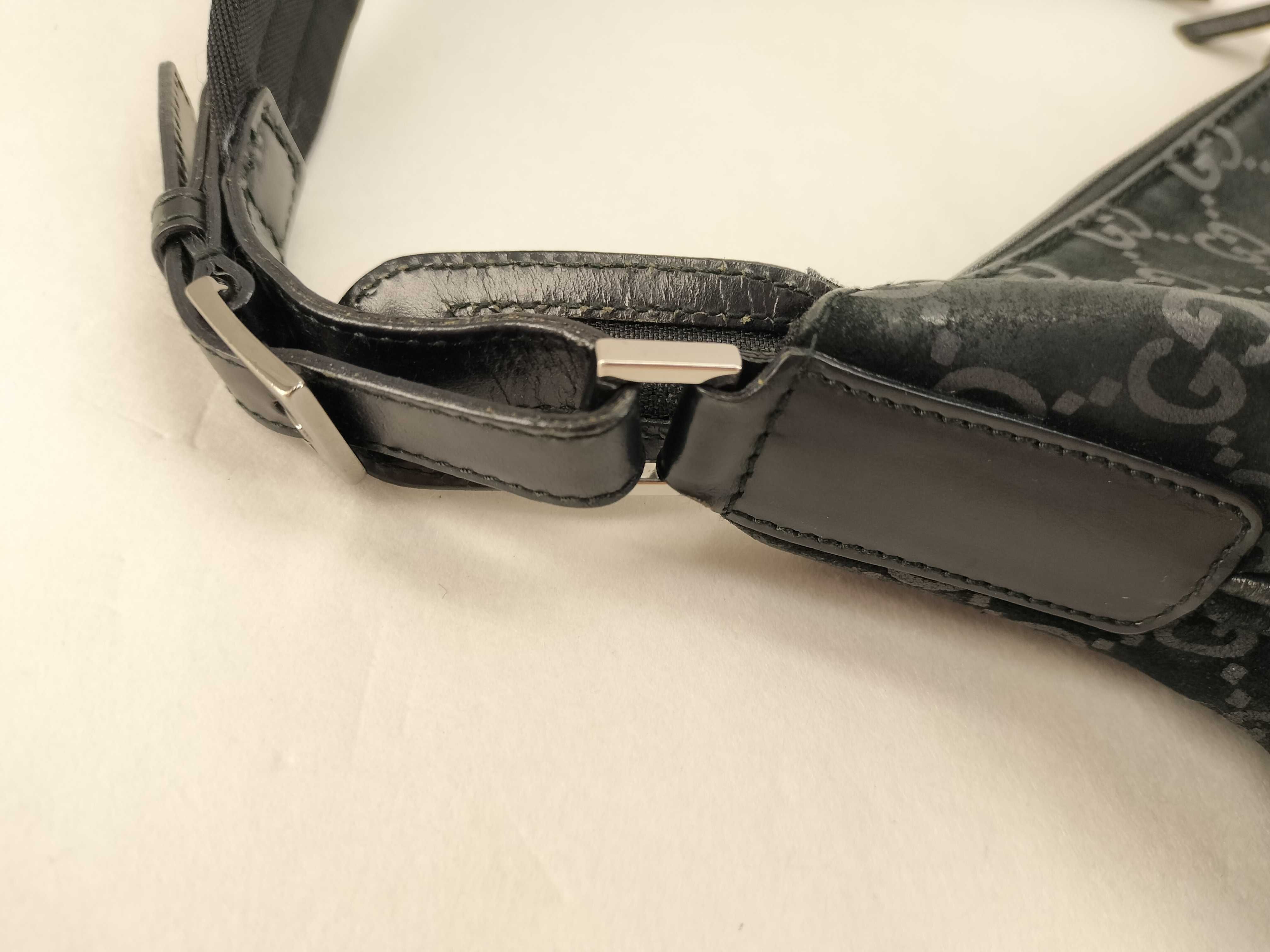 One-Shoulder Bag with GG Pattern — view 6