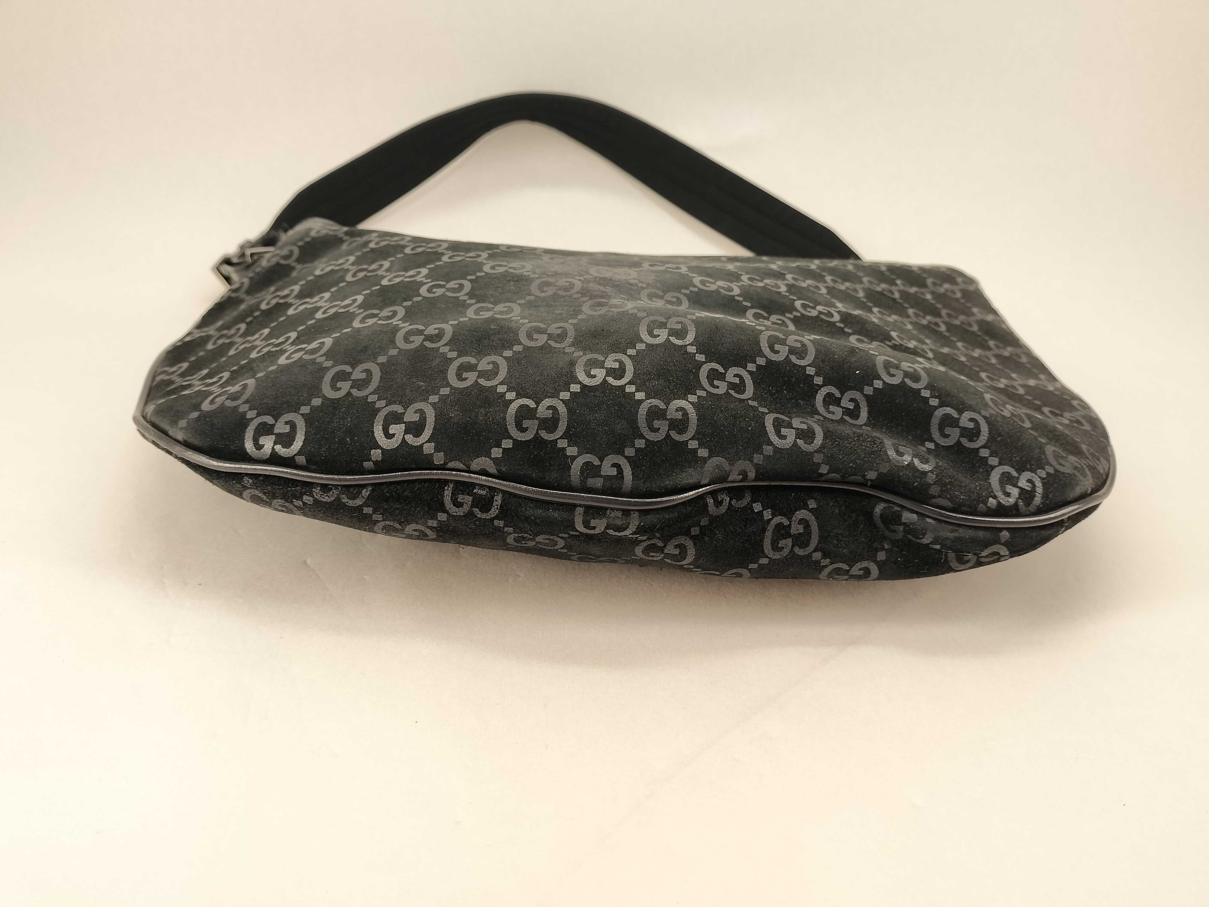 One-Shoulder Bag with GG Pattern — view 7