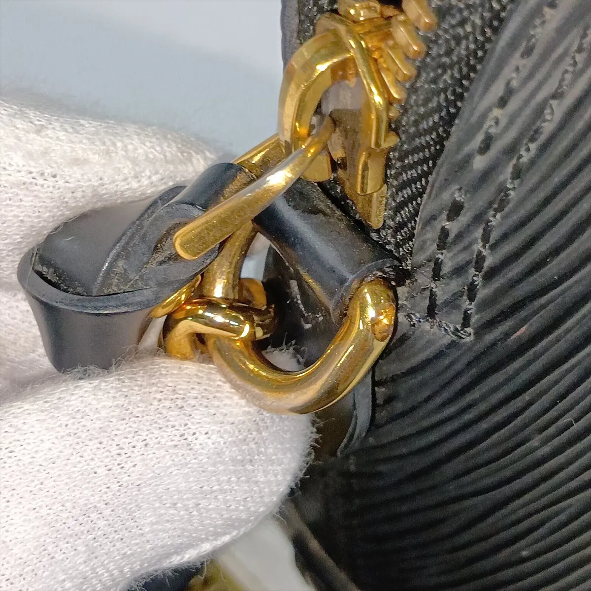 Epi Alma Mini Chain M51405 SN0128 Black — view 11