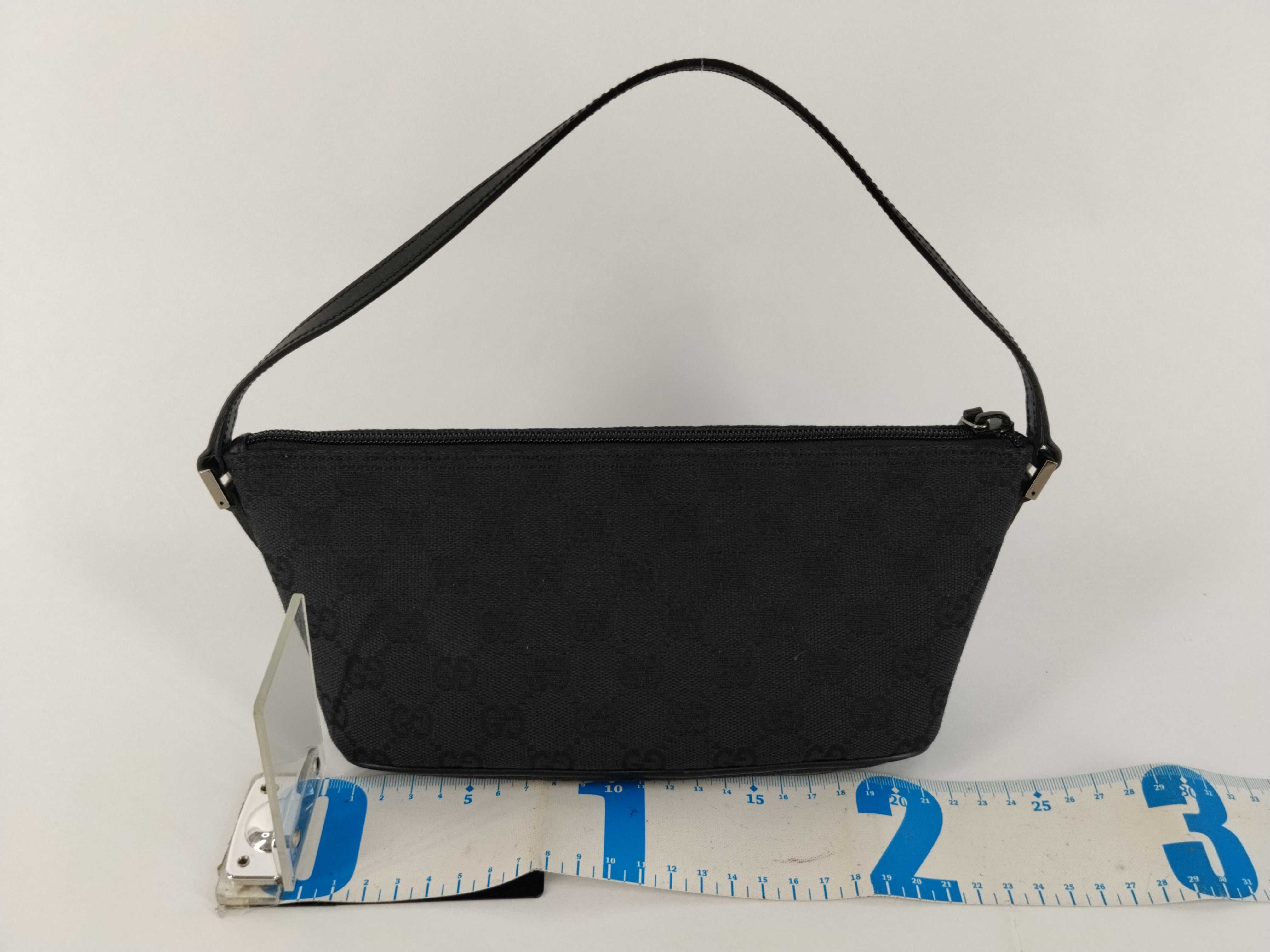 GG Canvas Mini Pouch, Black — view 2