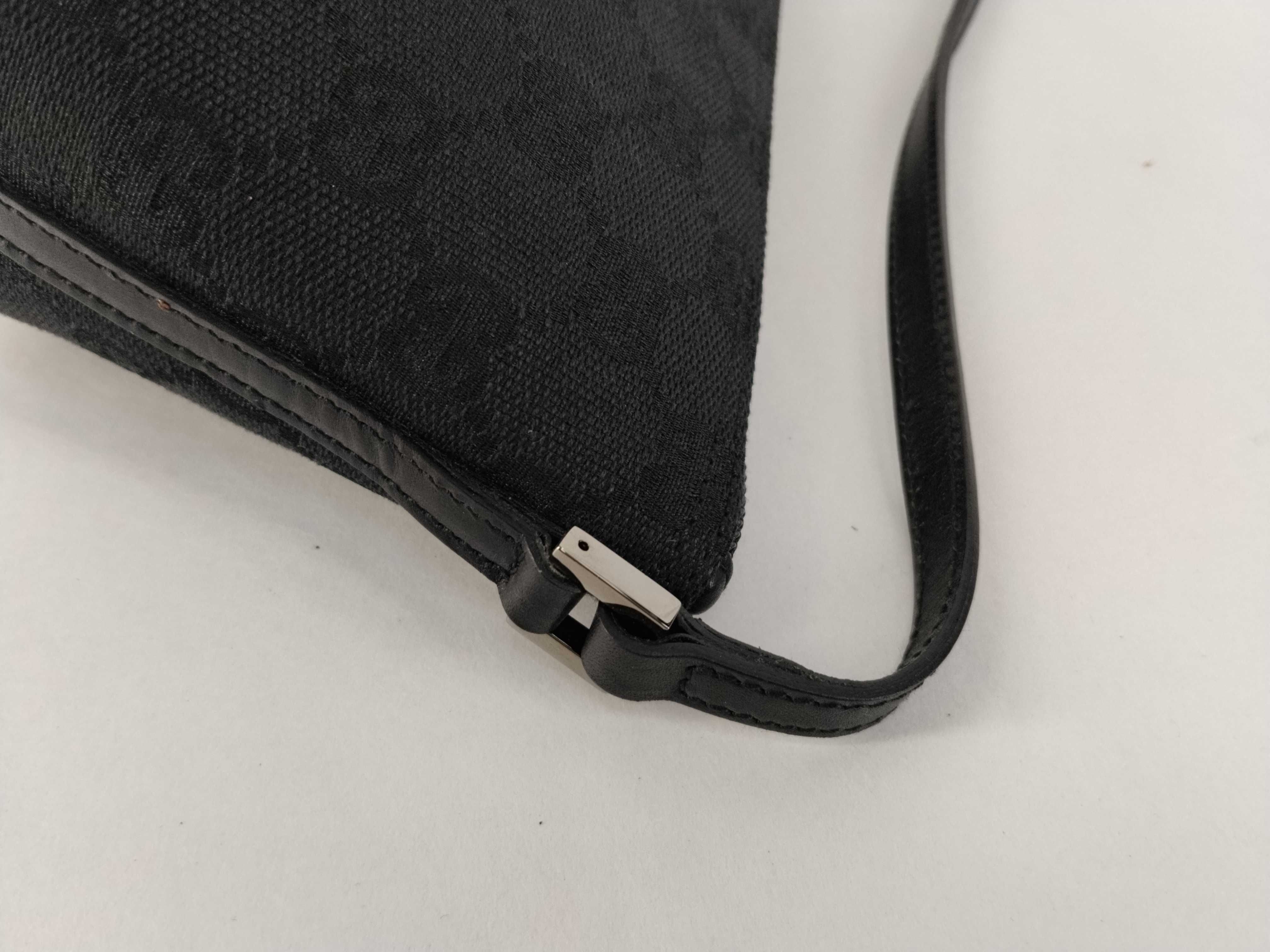 GG Canvas Mini Pouch, Black — view 5