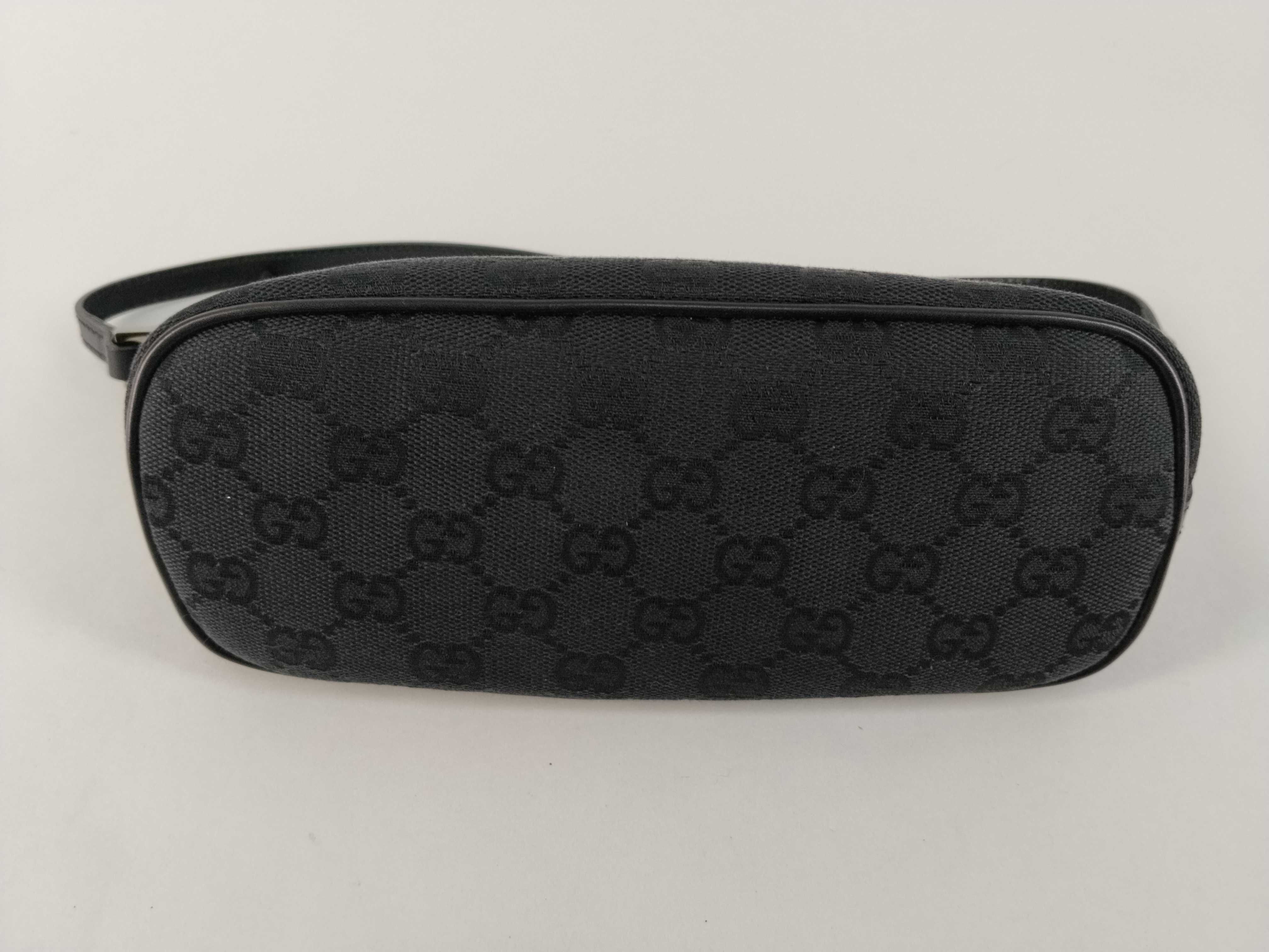 GG Canvas Mini Pouch, Black — view 7