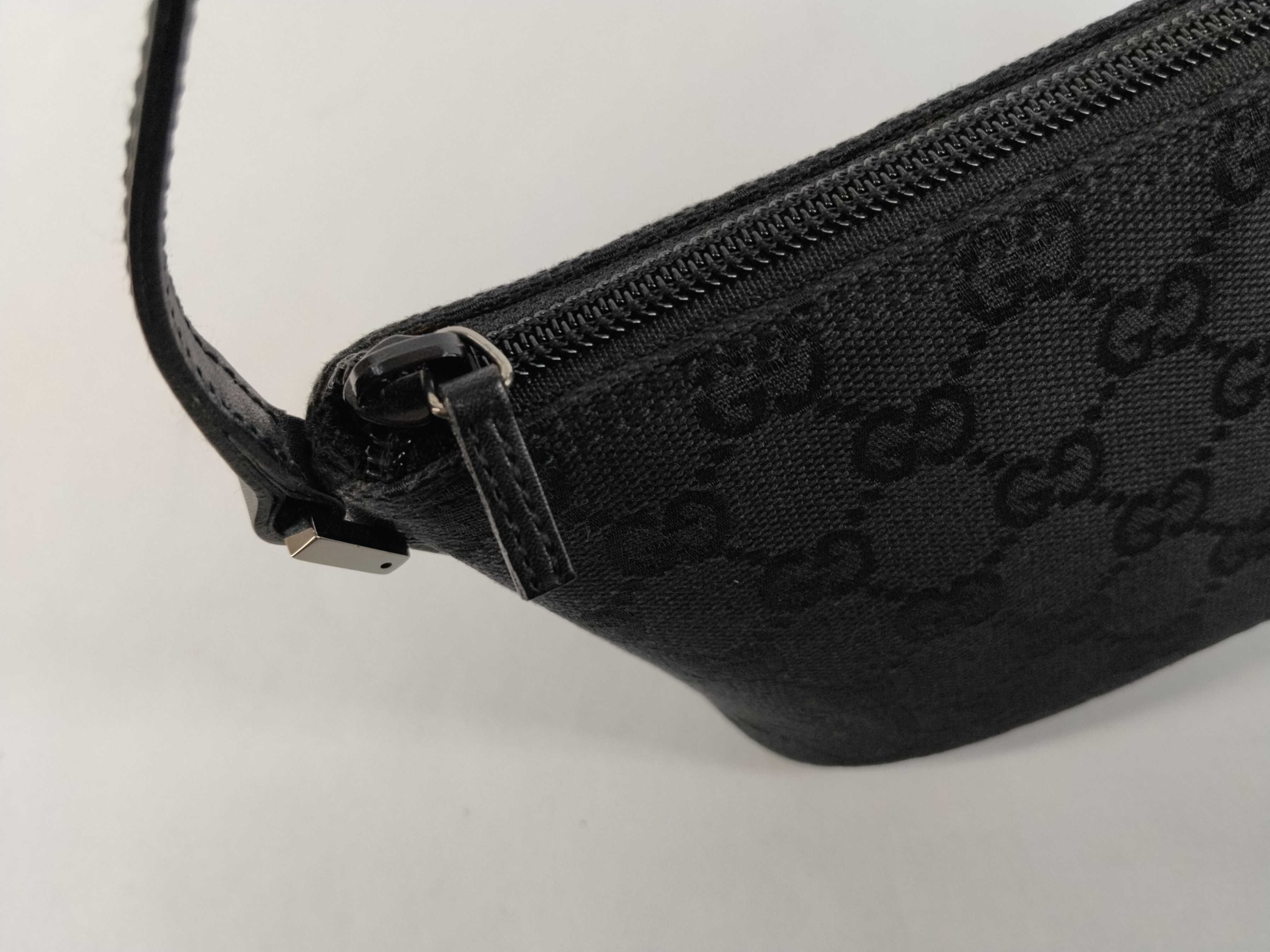 GG Canvas Mini Pouch, Black — view 8