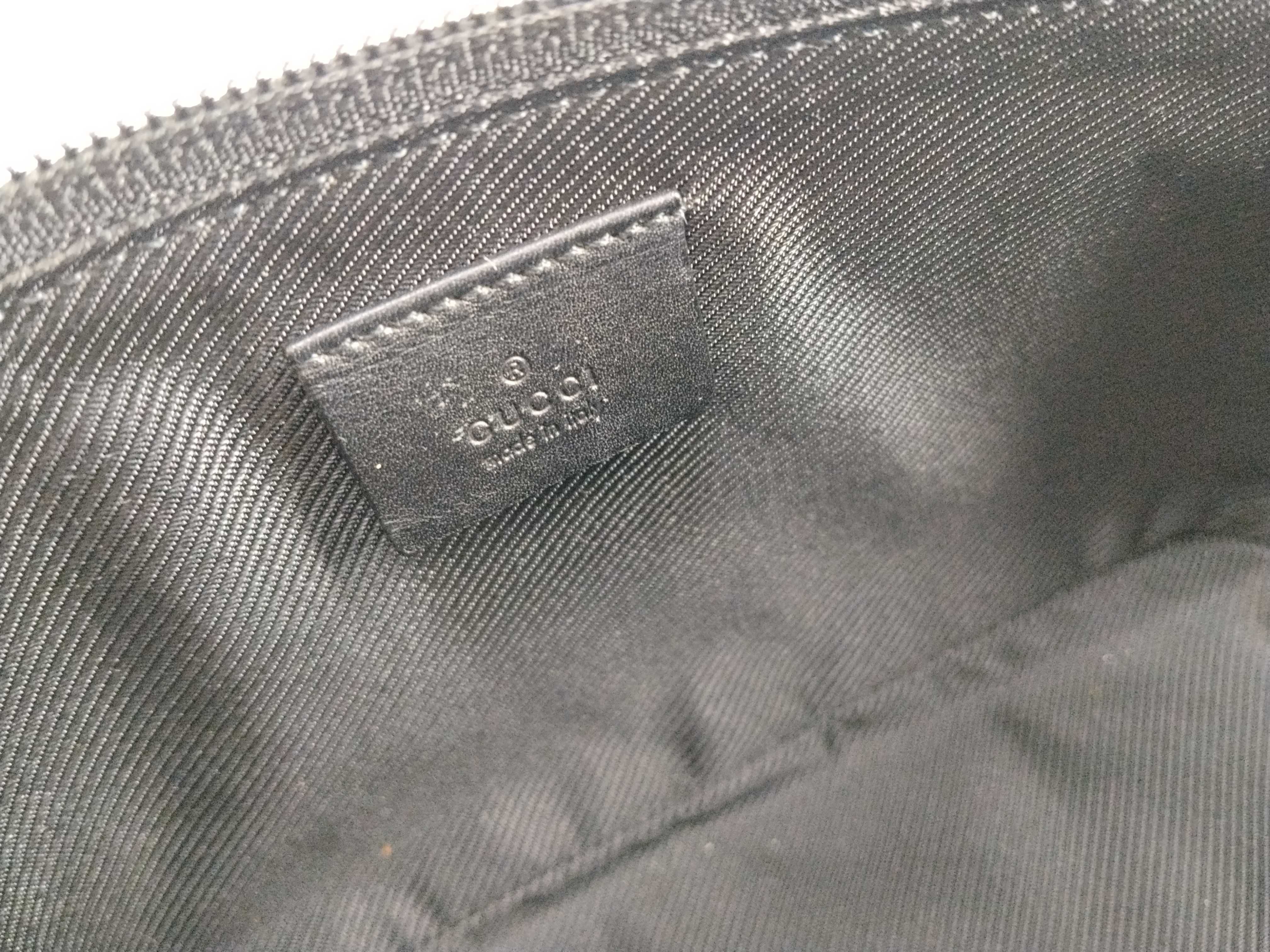 GG Canvas Mini Pouch, Black — view 10