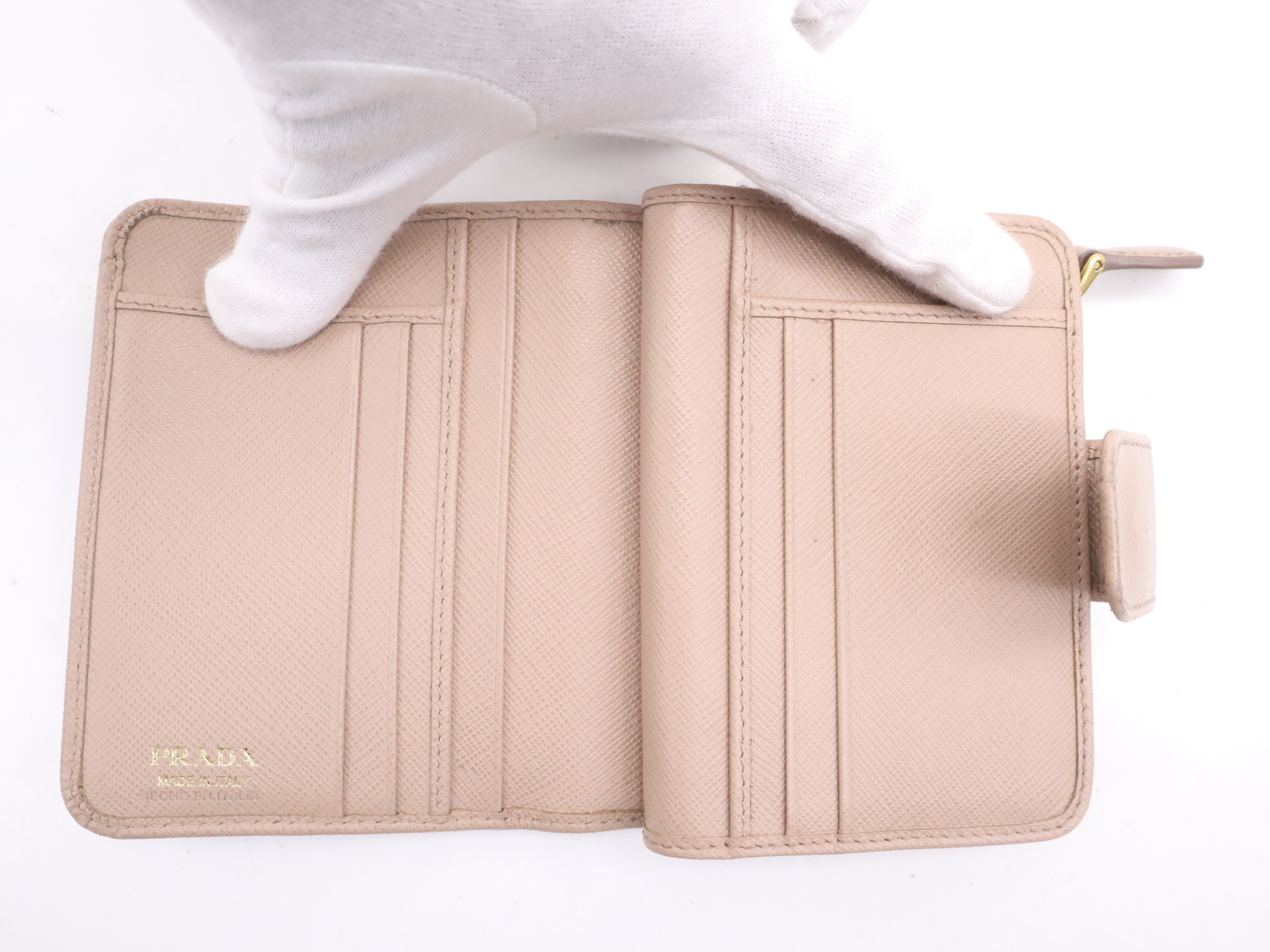 1ML018 Saffiano Wallet with Card Holder — view 8