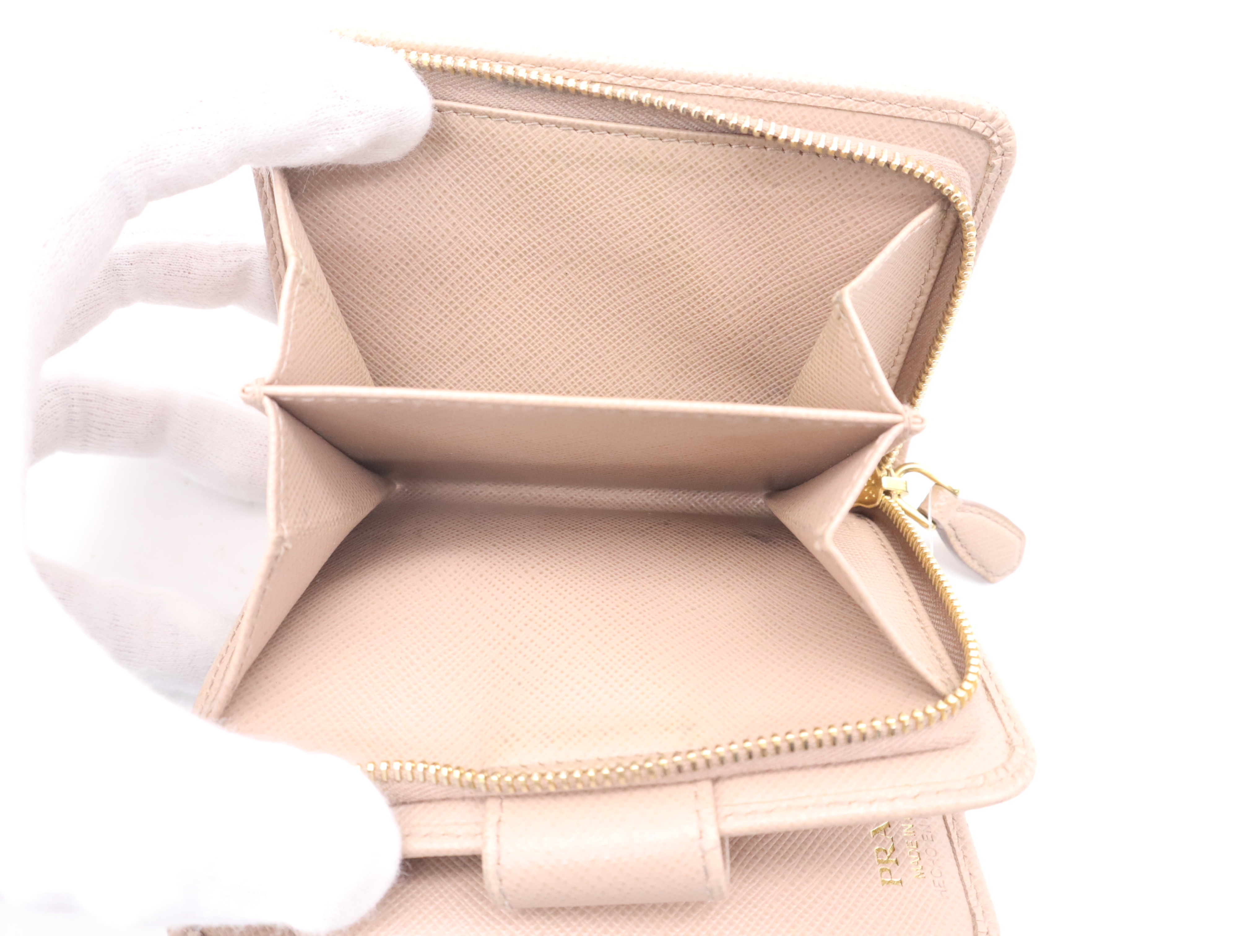 1ML018 Saffiano Wallet with Card Holder — view 9
