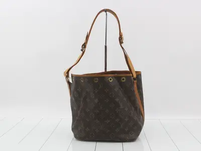 Petit Noé Monogram Drawstring Shoulder Bag