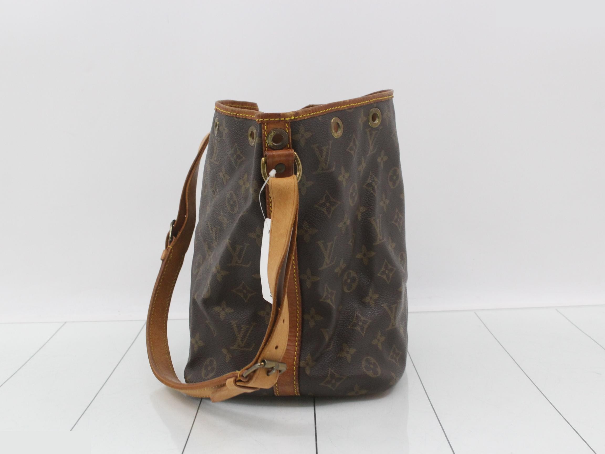 Petit Noé Monogram Drawstring Shoulder Bag — view 4
