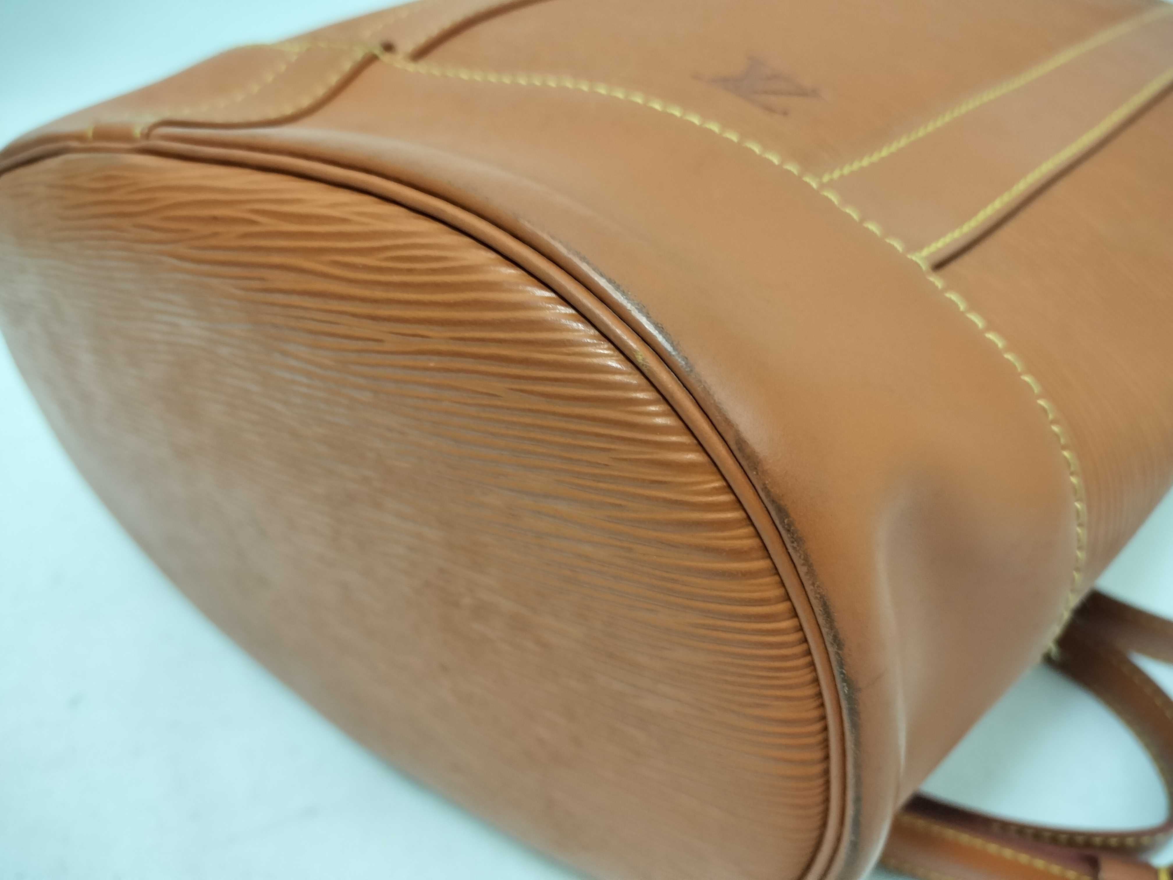 Epi Leather Shoulder Bag, Randonee PM, Brown, M43088 — view 6