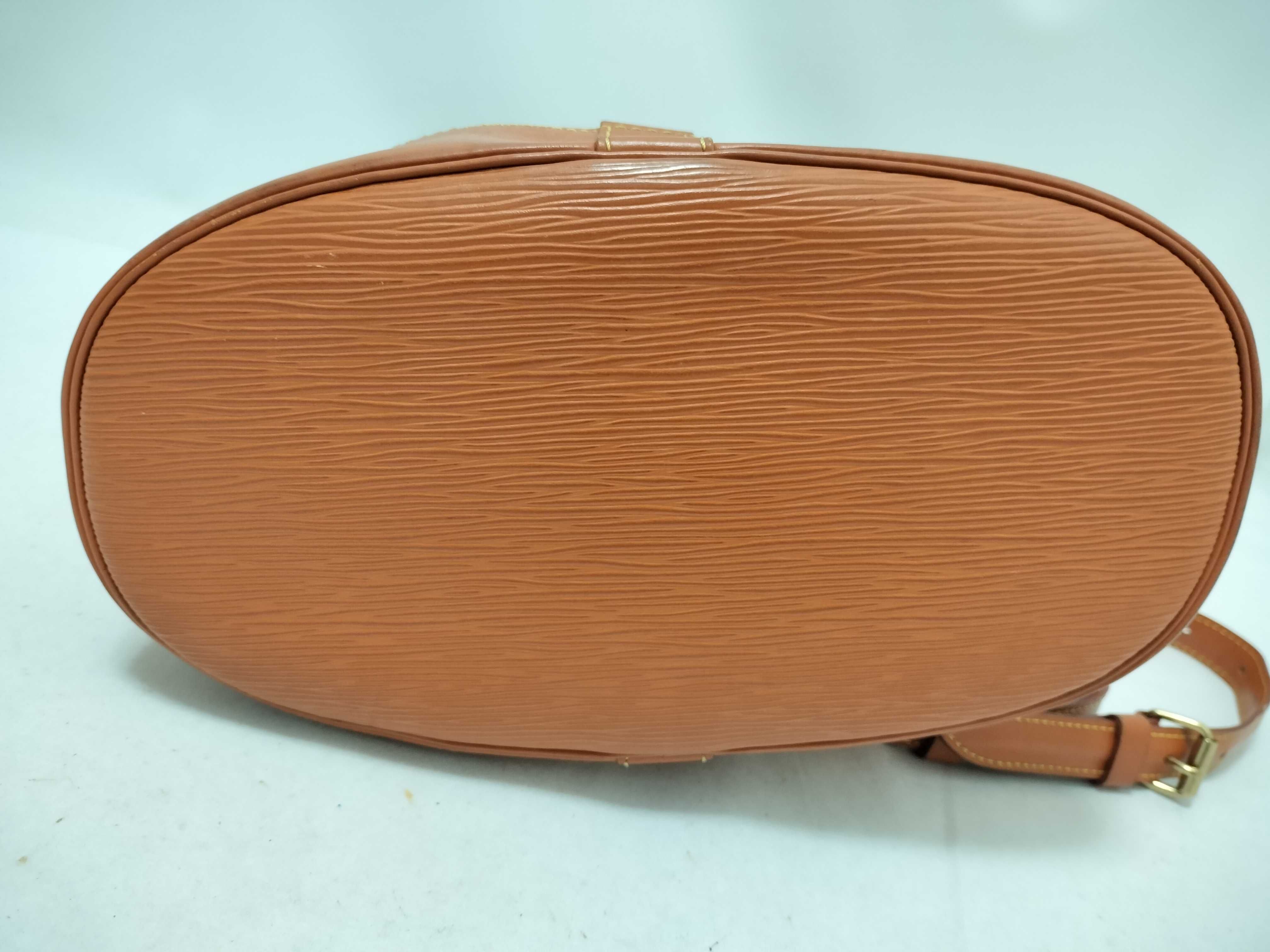 Epi Leather Shoulder Bag, Randonee PM, Brown, M43088 — view 7