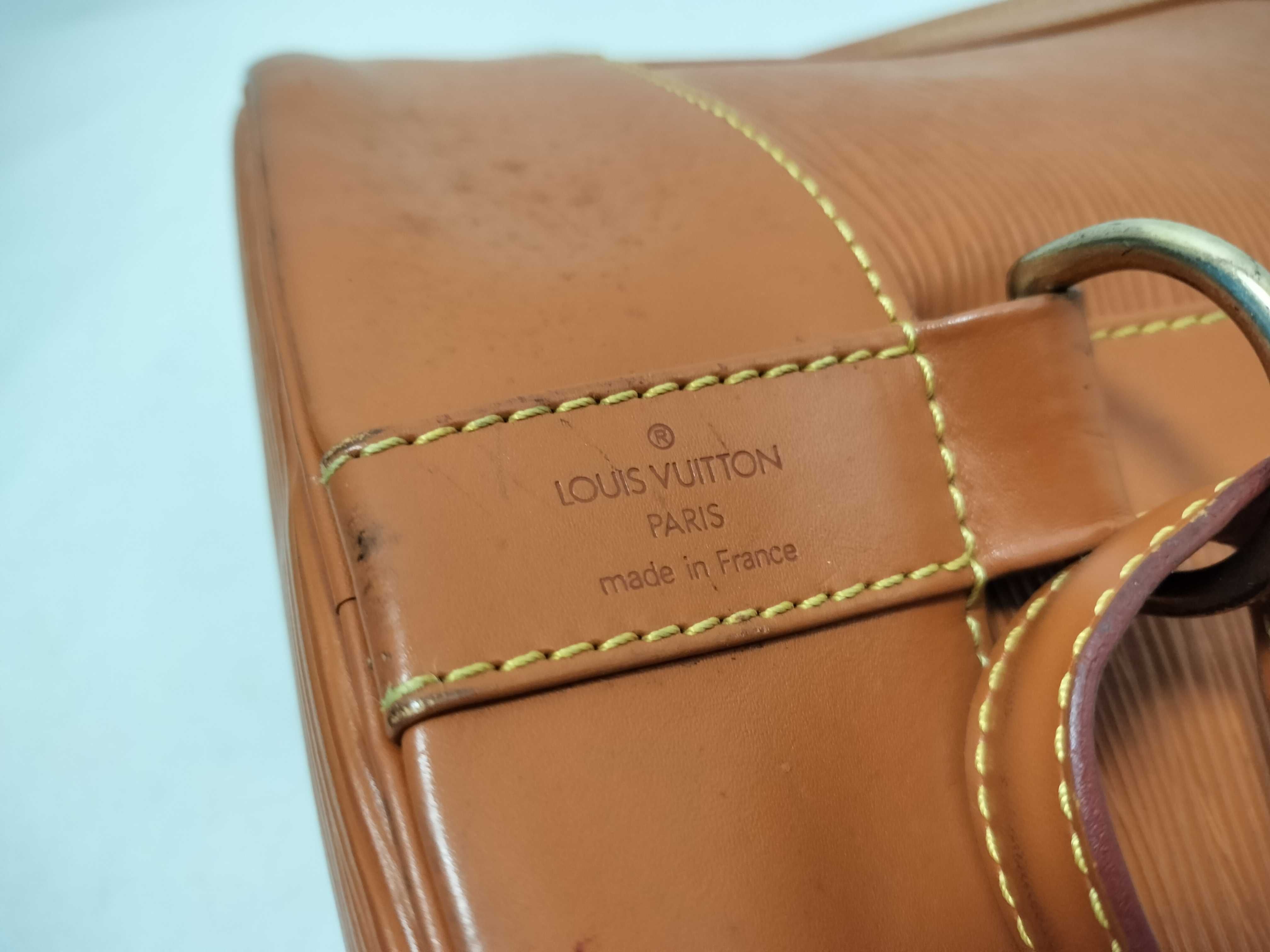 Epi Leather Shoulder Bag, Randonee PM, Brown, M43088 — view 10