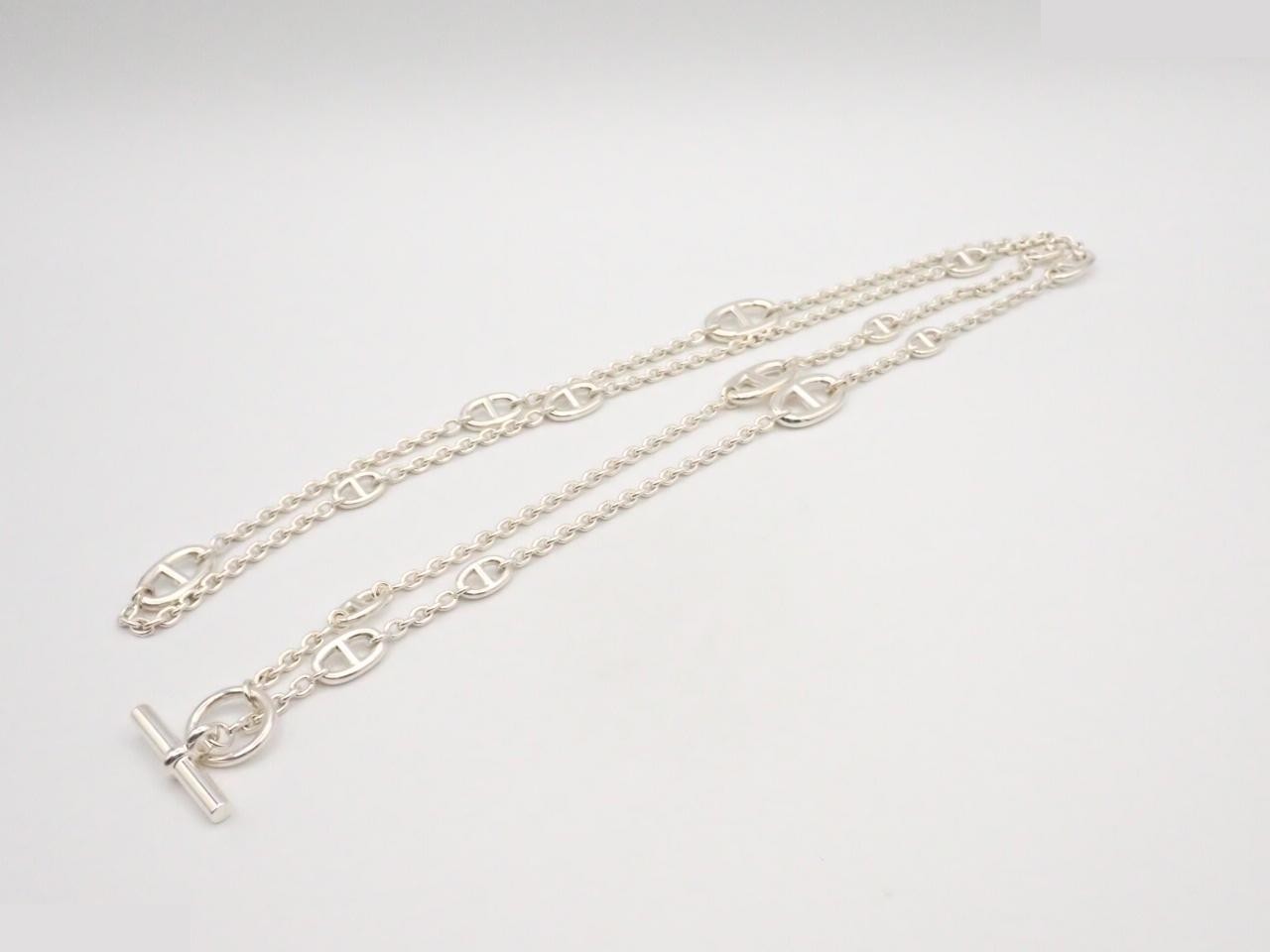 Ag925 Chaine d'Ancre Farandole Long Necklace, 96.4g — view 3