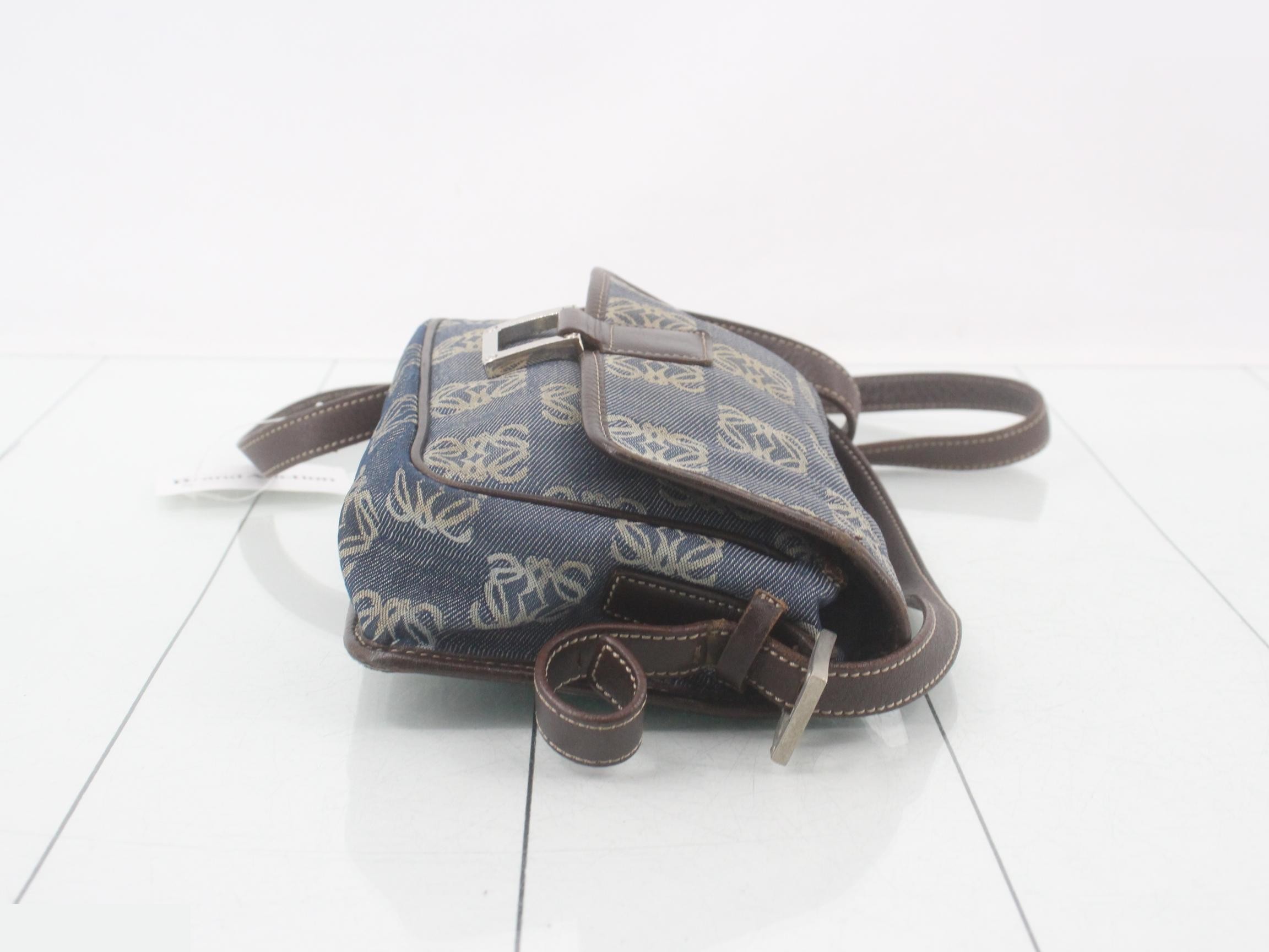 Denim shoulder bag — view 3