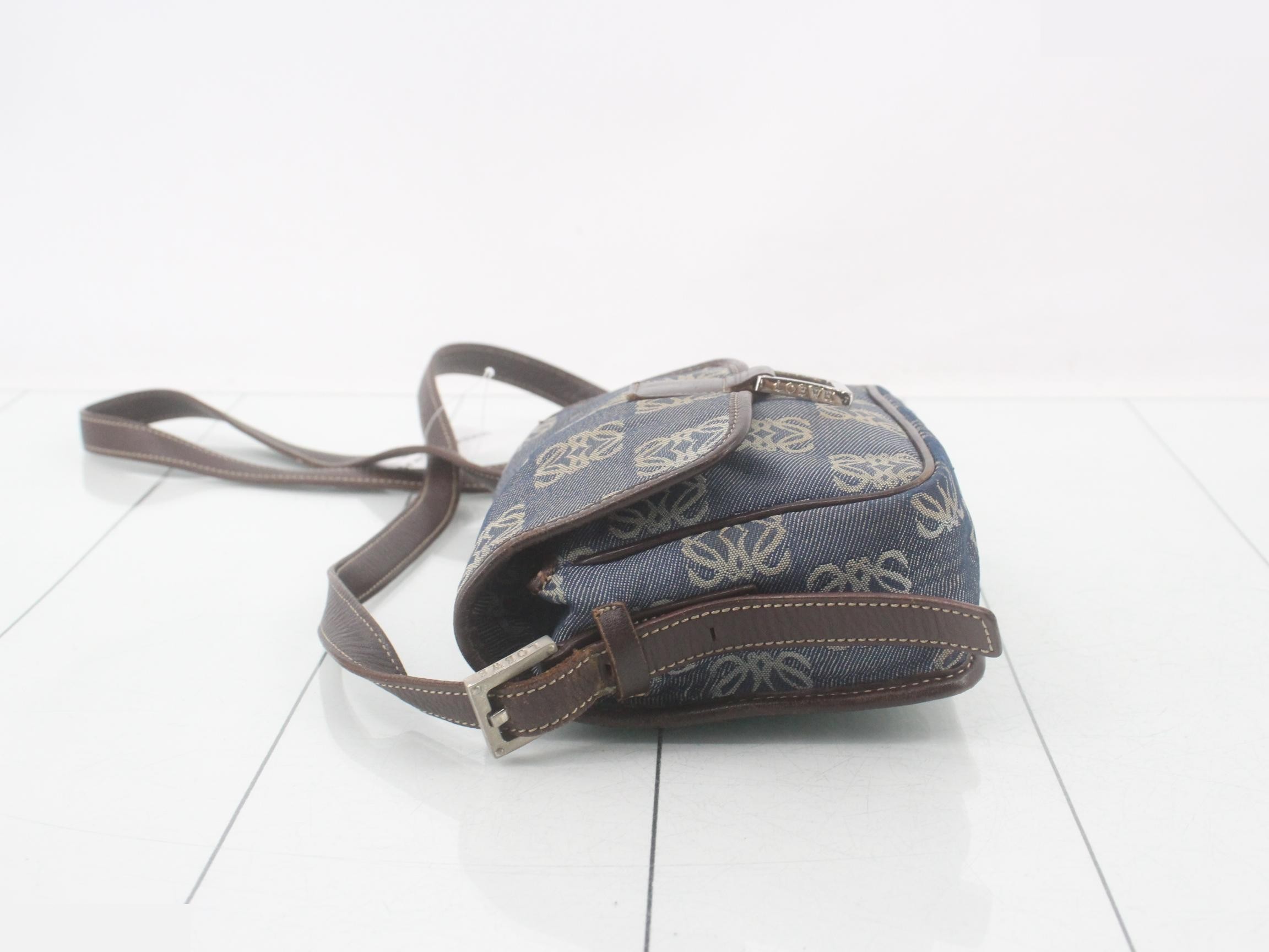 Denim shoulder bag — view 4