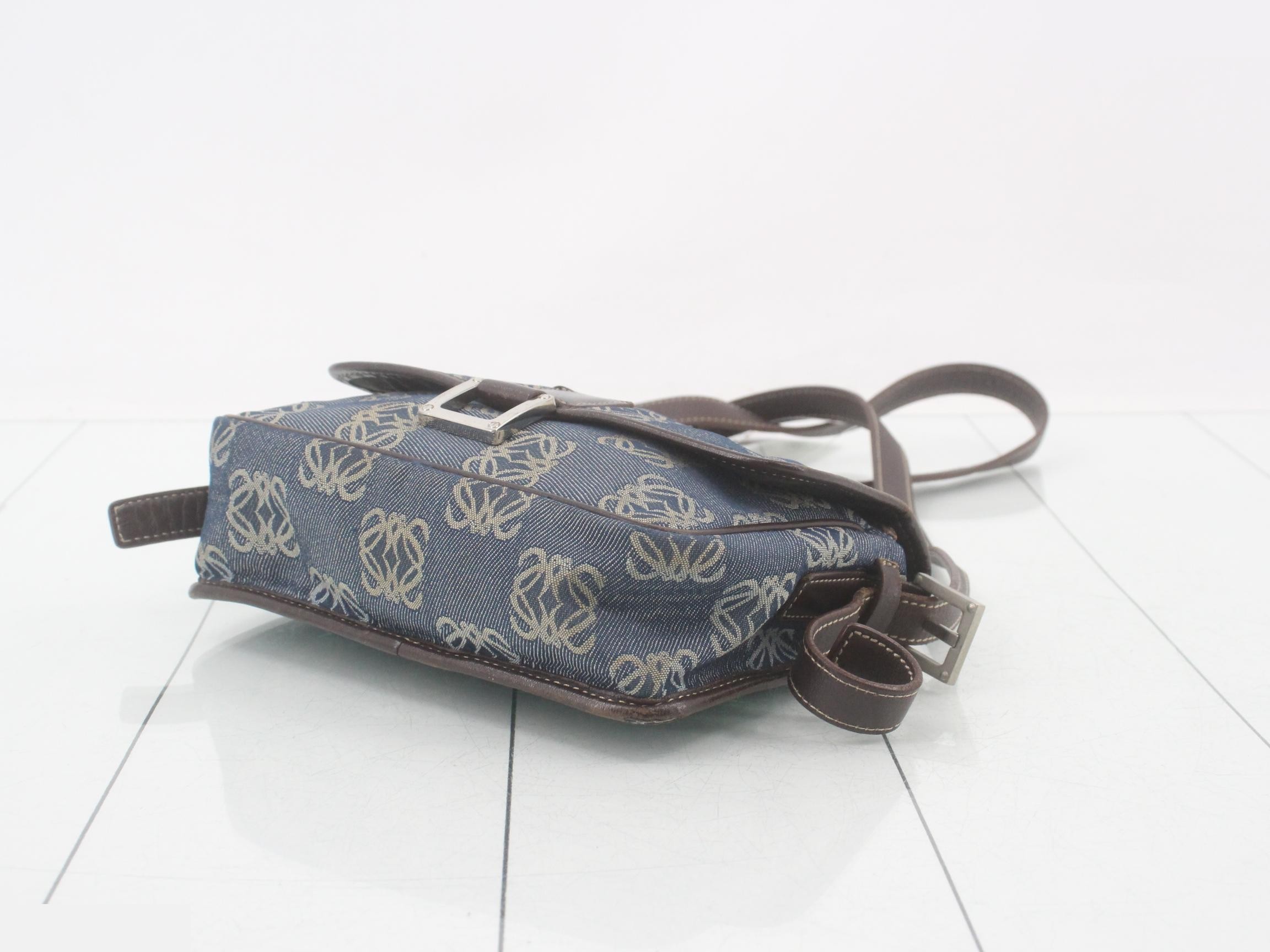 Denim shoulder bag — view 6