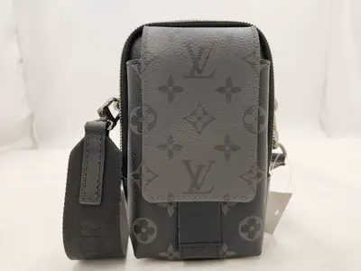 Reverse Double Phone Bag Shoulder Bag