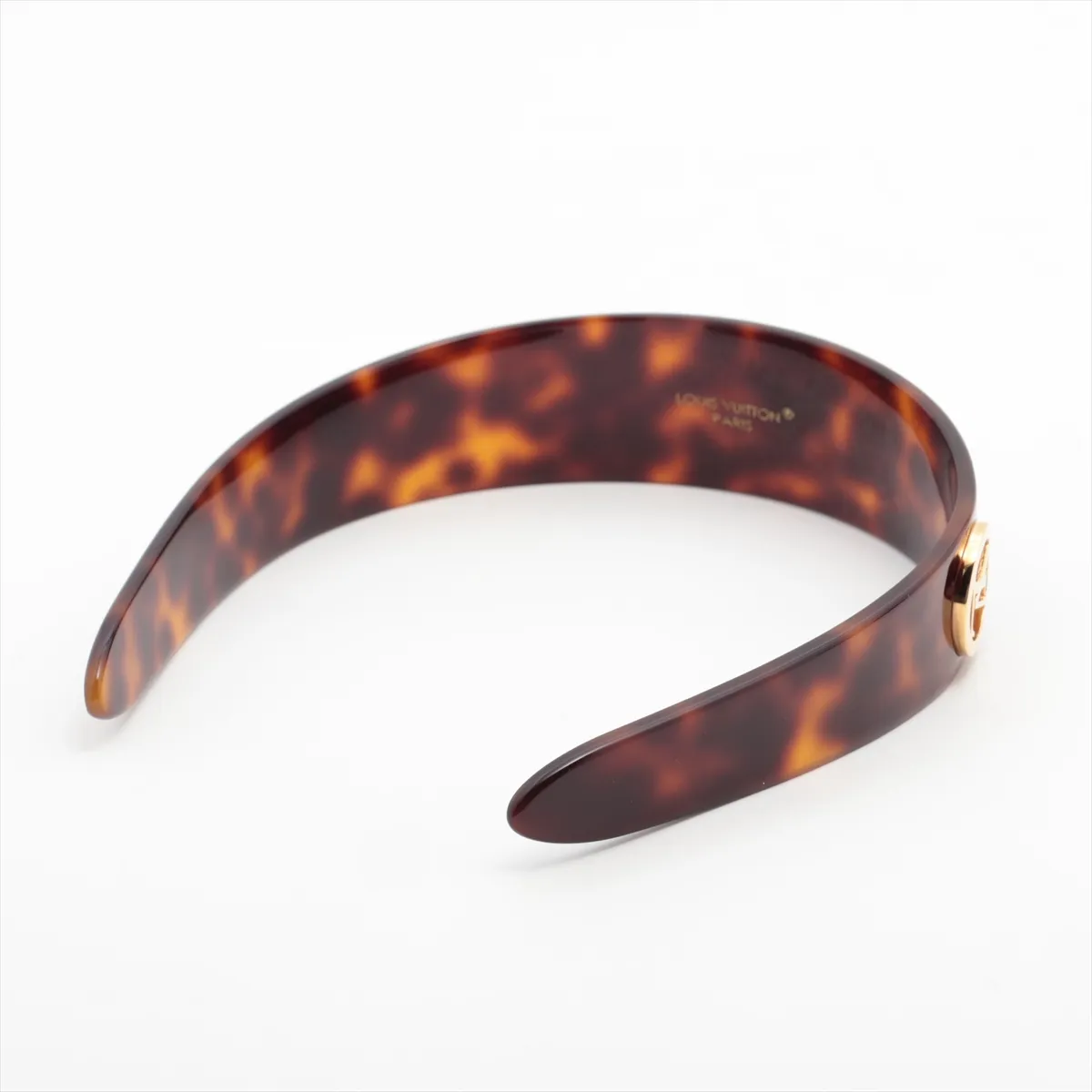 M02980 Headband LV Circle OB2285 Headband Acetate Brown — view 2