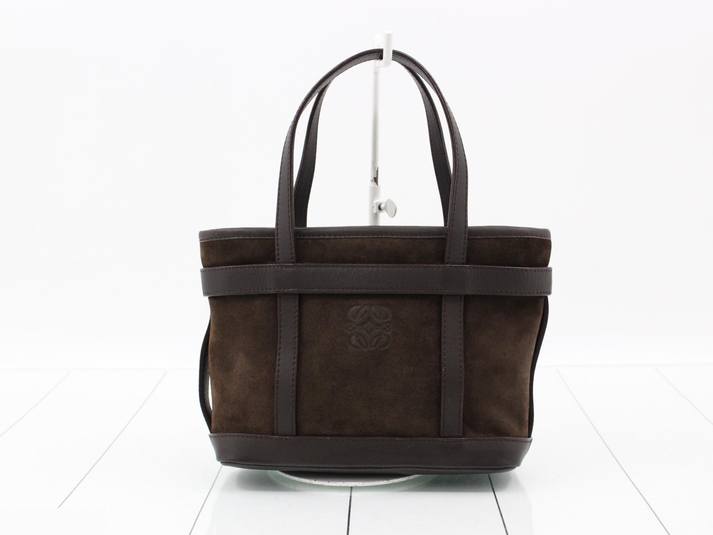 Anagram Suede Brown Handbag 305