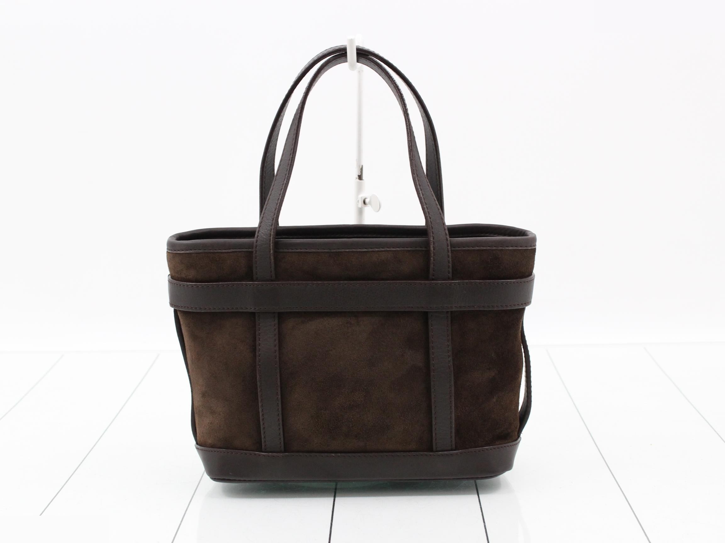 Anagram Suede Brown Handbag 305 — view 2