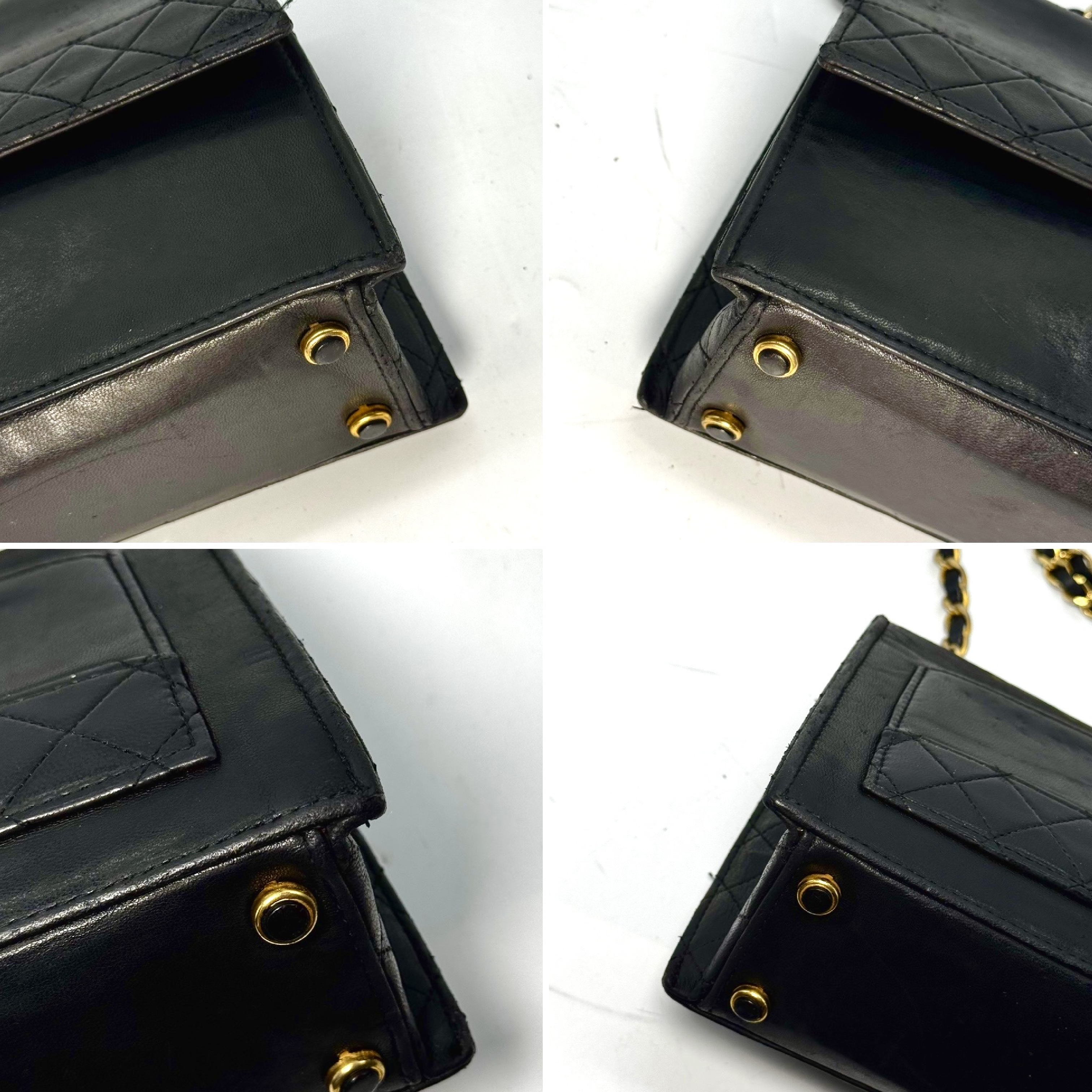 Mini Matelassé Lambskin Trapezoid Chain Turnlock Shoulder Bag 1593550 Shoulder Bag — view 8