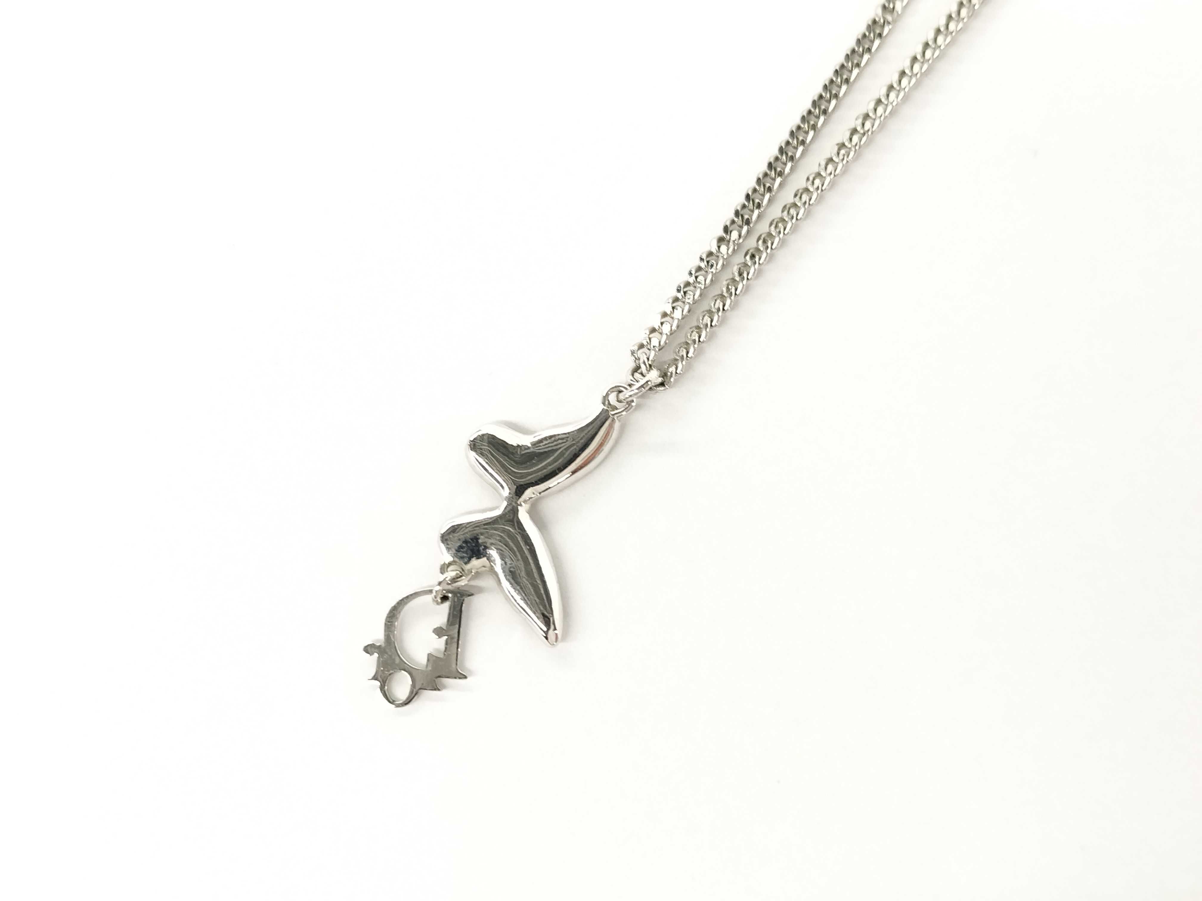 Butterfly Rhinestone Necklace — view 2