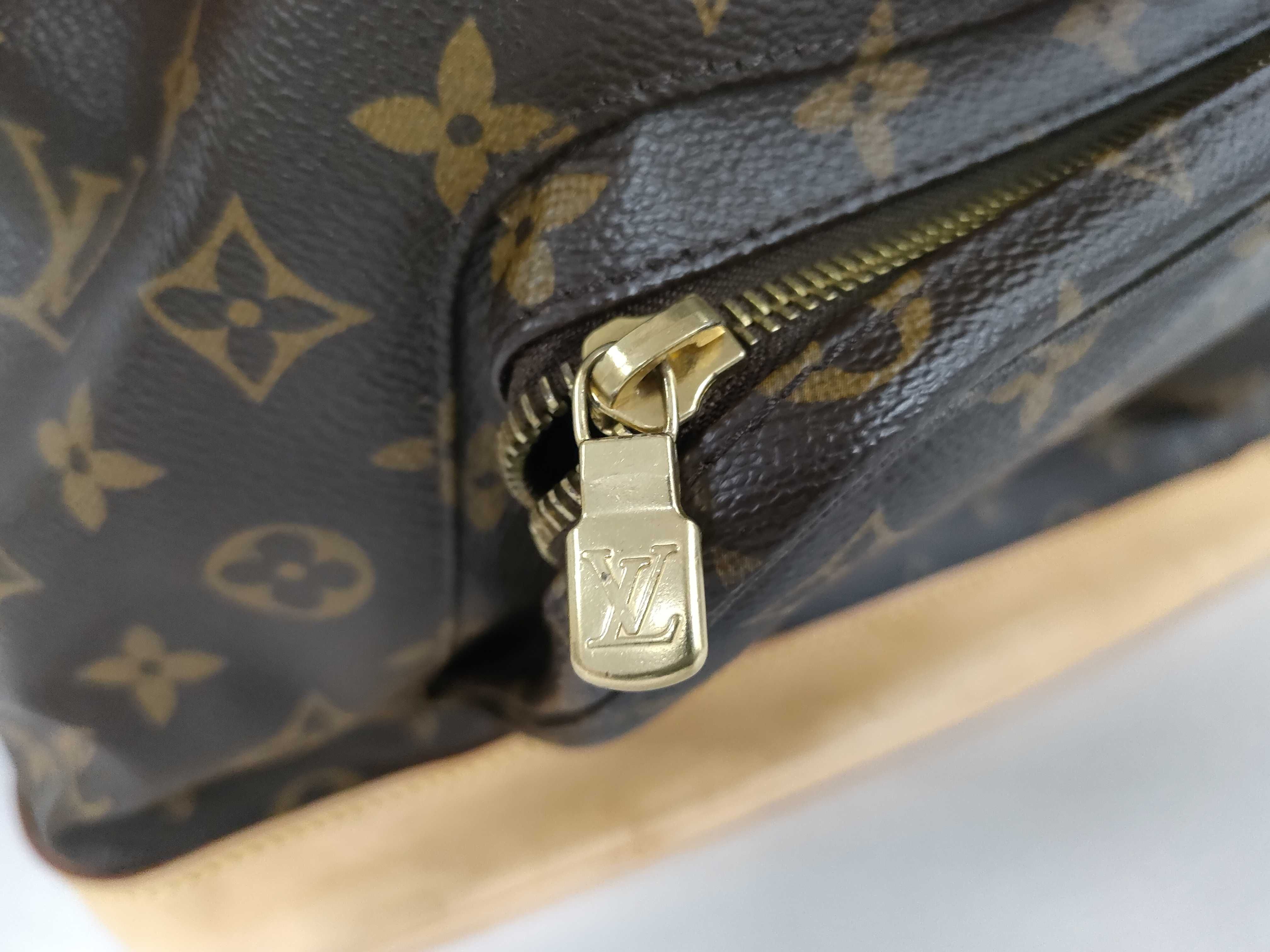 Monogram Louis Vuitton Backpack Montsouris GM Monogram Bag Backpack — view 15