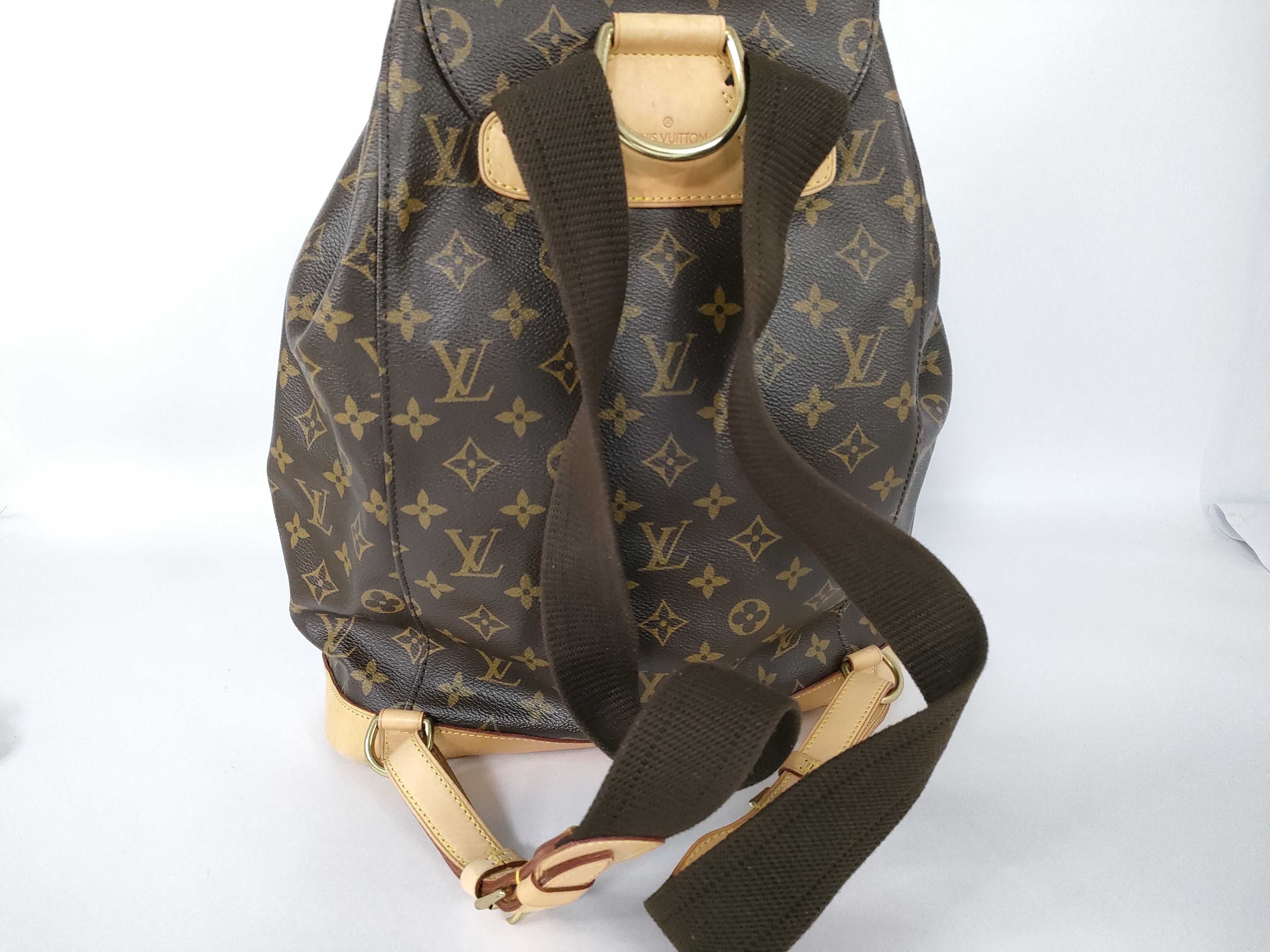 Monogram Louis Vuitton Backpack Montsouris GM Monogram Bag Backpack — view 3