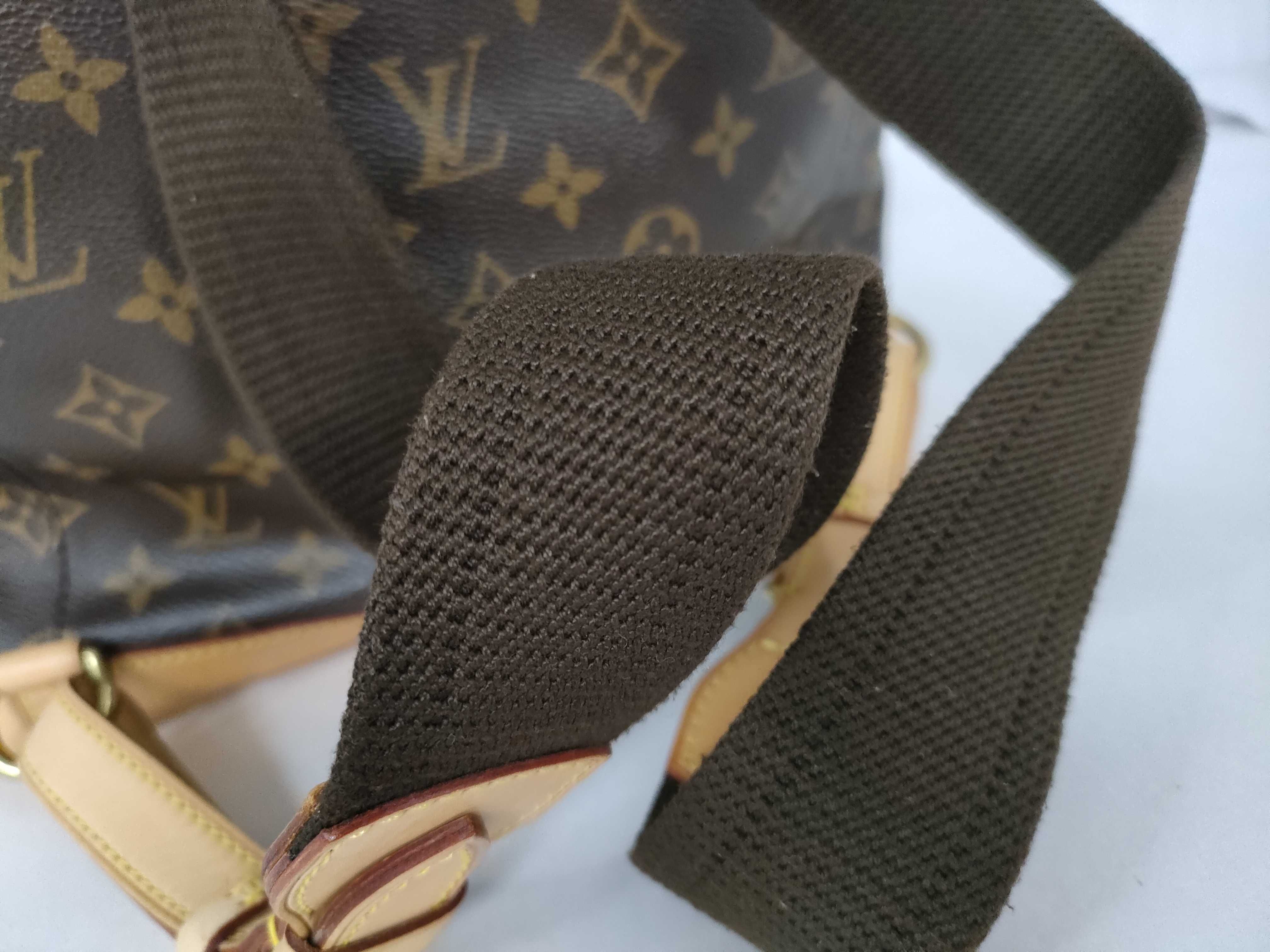Monogram Louis Vuitton Backpack Montsouris GM Monogram Bag Backpack — view 4