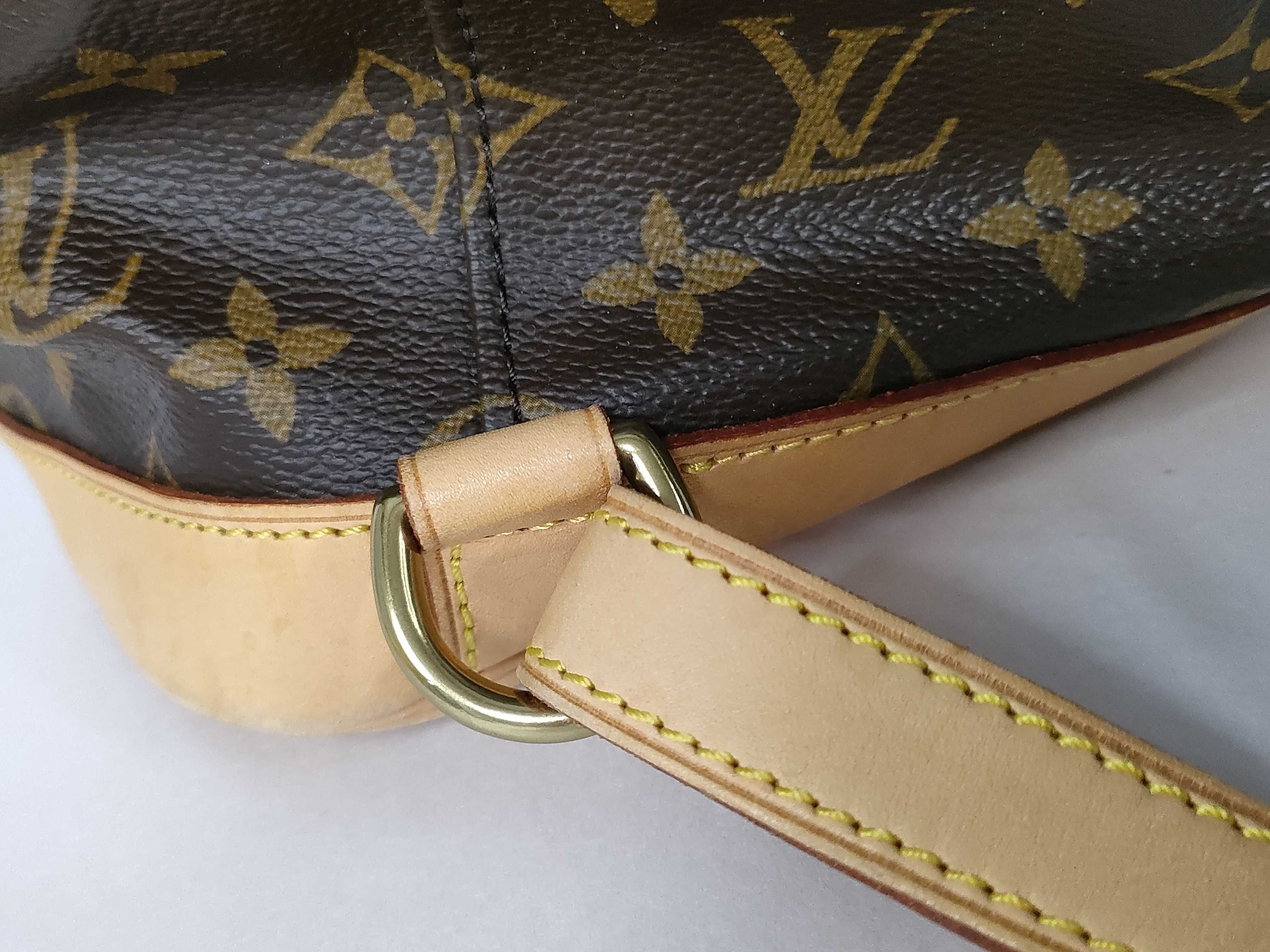 Monogram Louis Vuitton Backpack Montsouris GM Monogram Bag Backpack — view 5