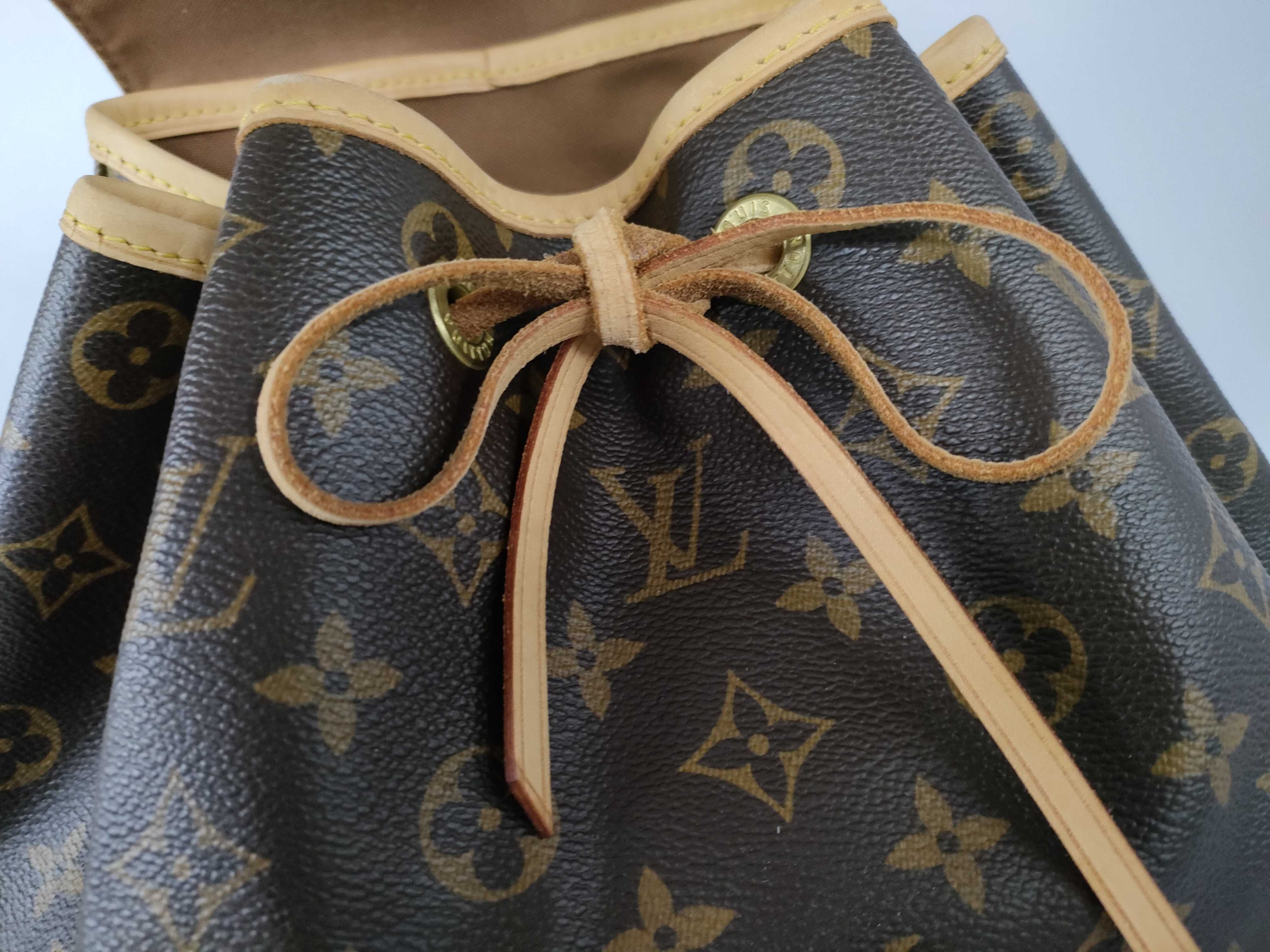 Monogram Louis Vuitton Backpack Montsouris GM Monogram Bag Backpack — view 9