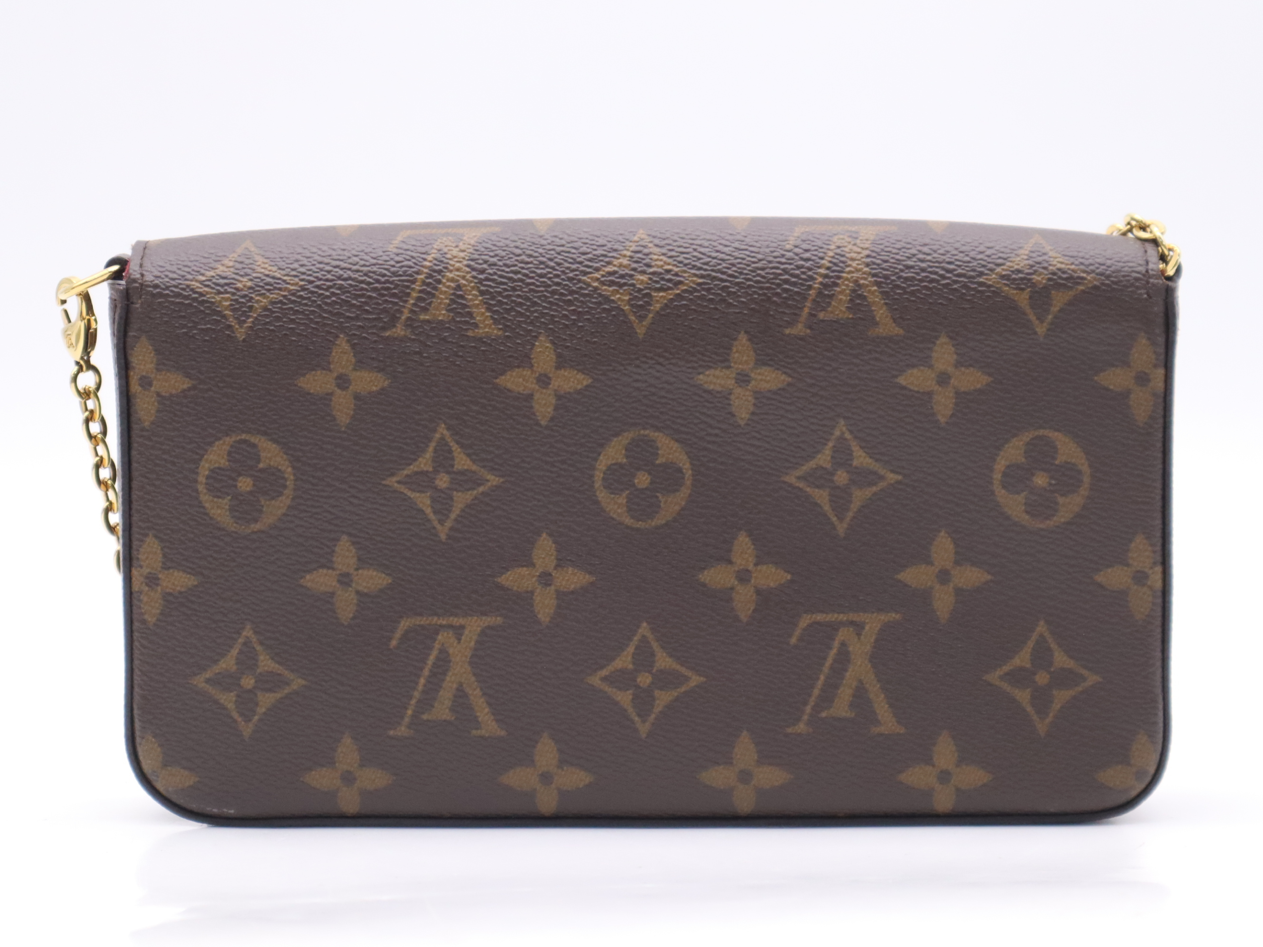 M61276 Monogram Pochette Felicie Fuchsia Shoulder Bag with Dust Bag, RFID Tested. — view 2